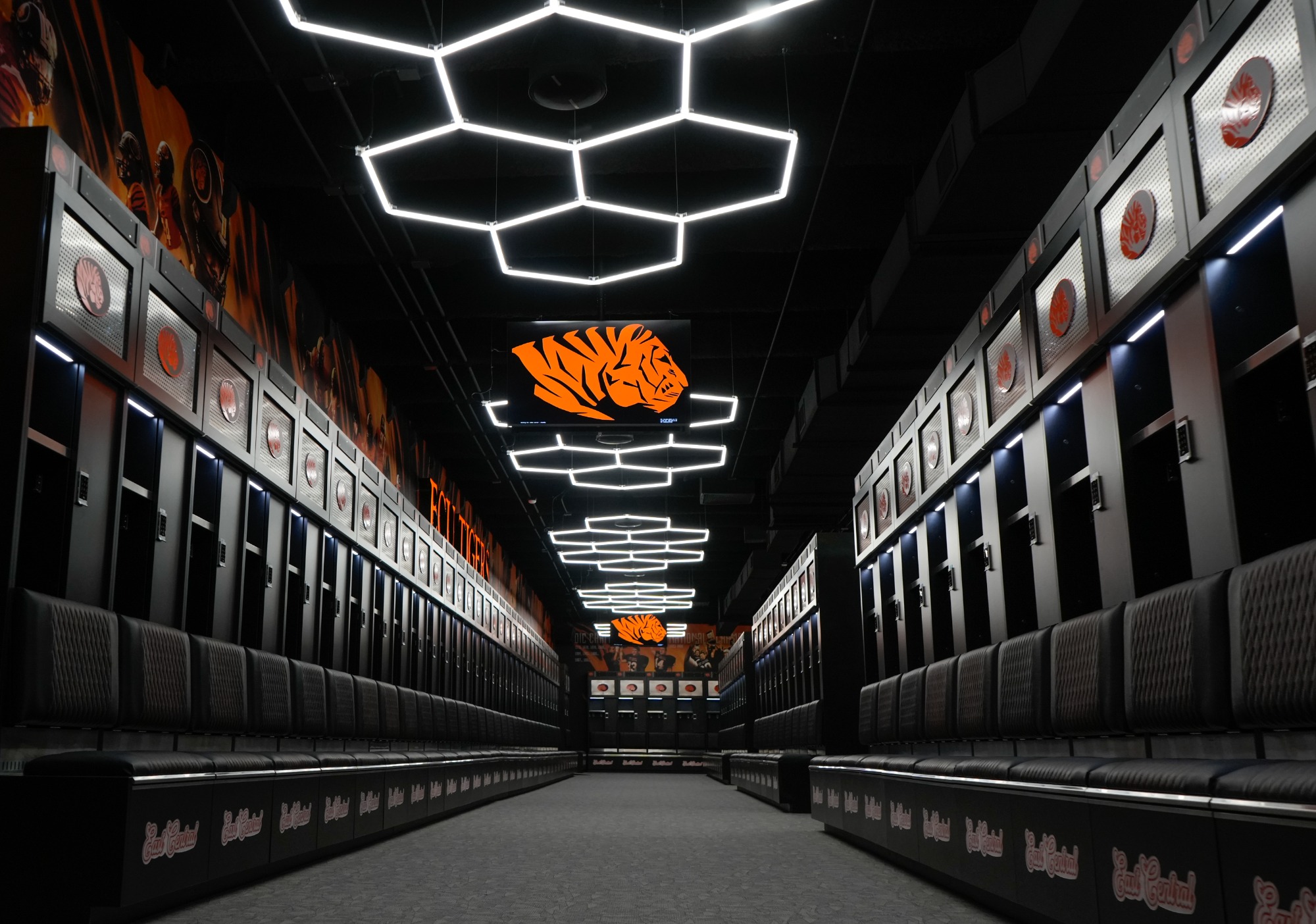 ECU Football Unveils Newly Renovated Elvan George Locker Room