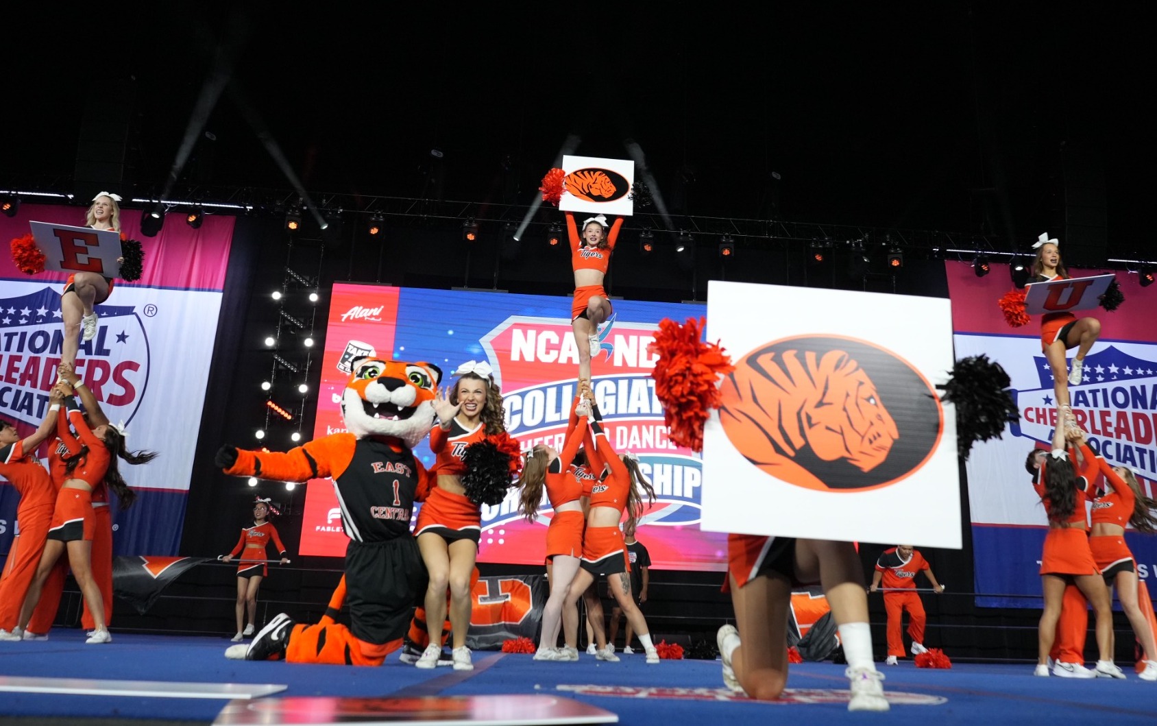 ECU Cheer Team Earns Top-10 Finish at NCA College Nationals in Daytona