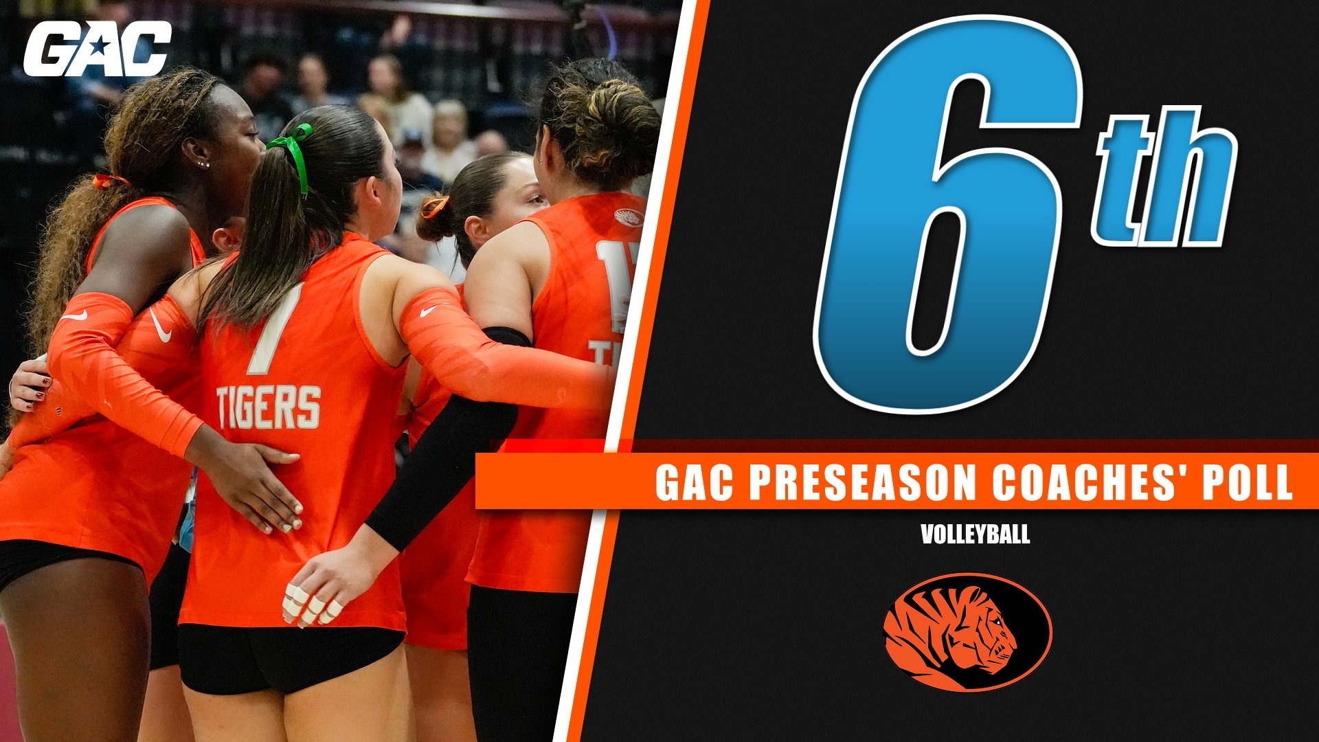 Volleyball Tabbed Sixth in GAC Preseason Poll
