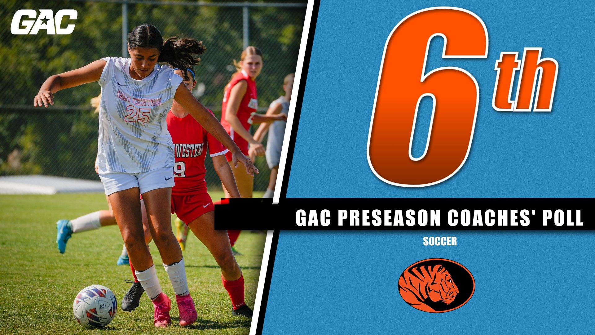Soccer Voted Sixth in GAC Preseason Coaches Poll