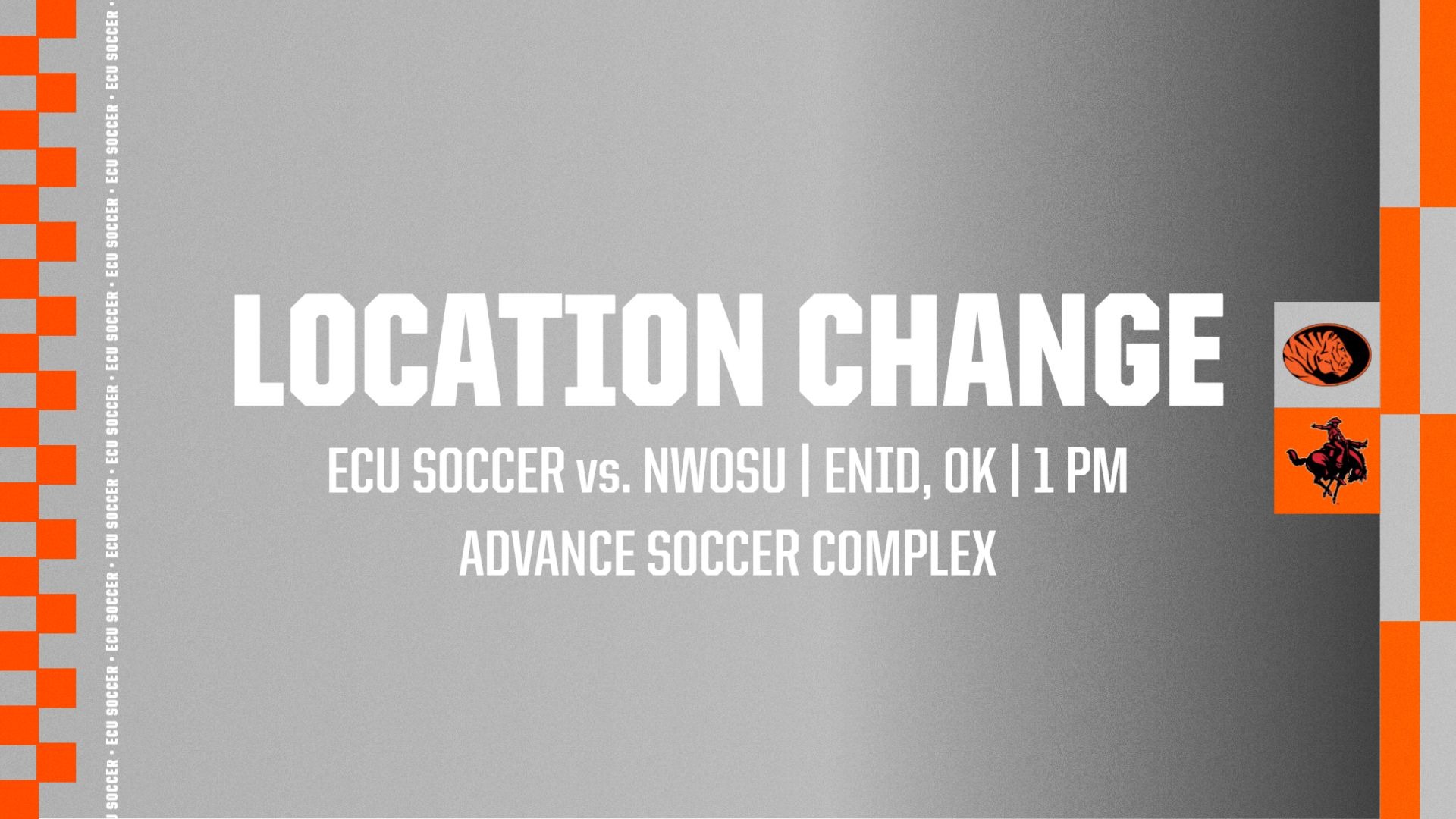 Soccer’s Saturday Match Against NWOSU Moved to Enid