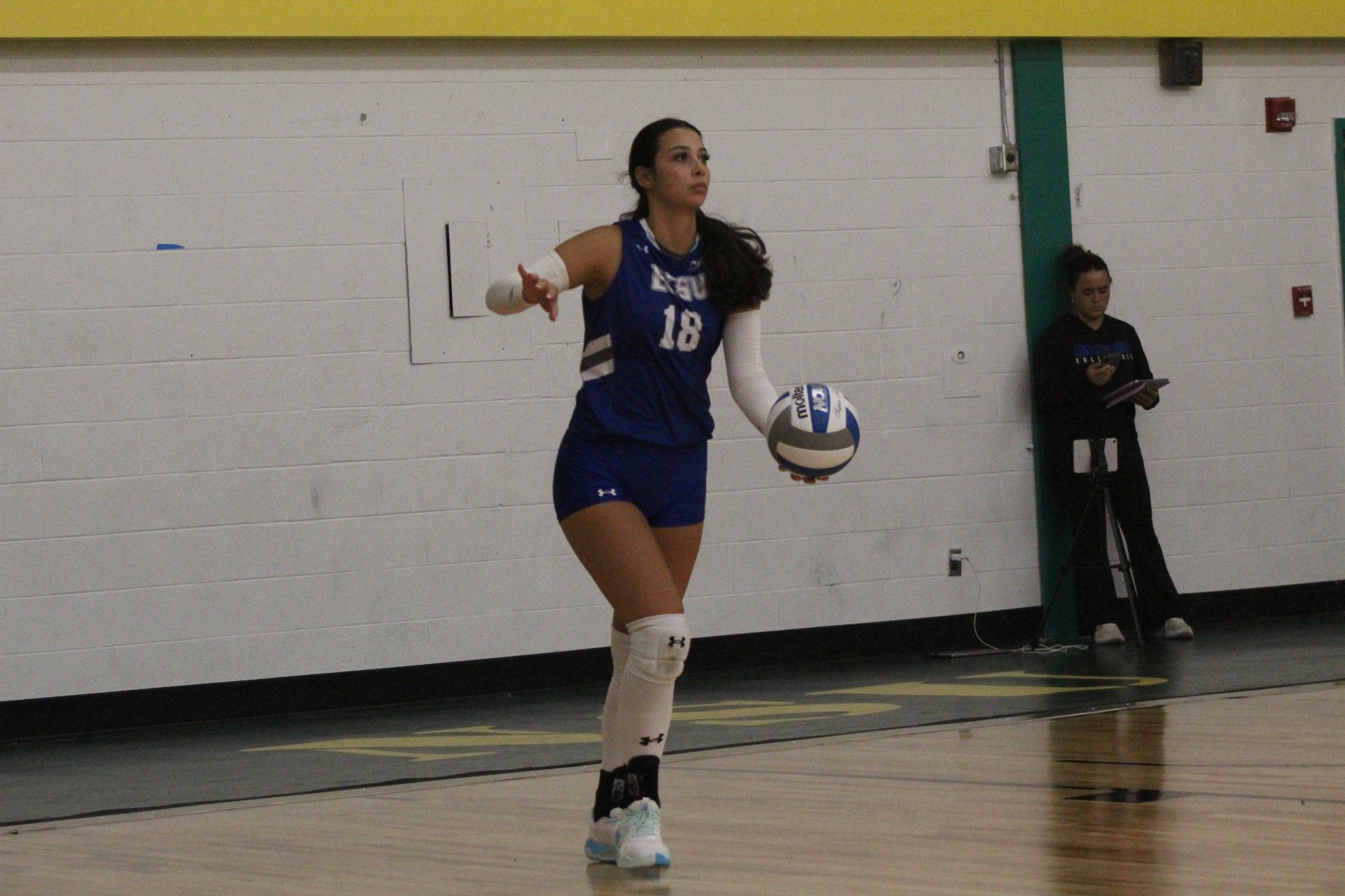 The Elizabeth City State Vikings faced the Norfolk State Spartans. 