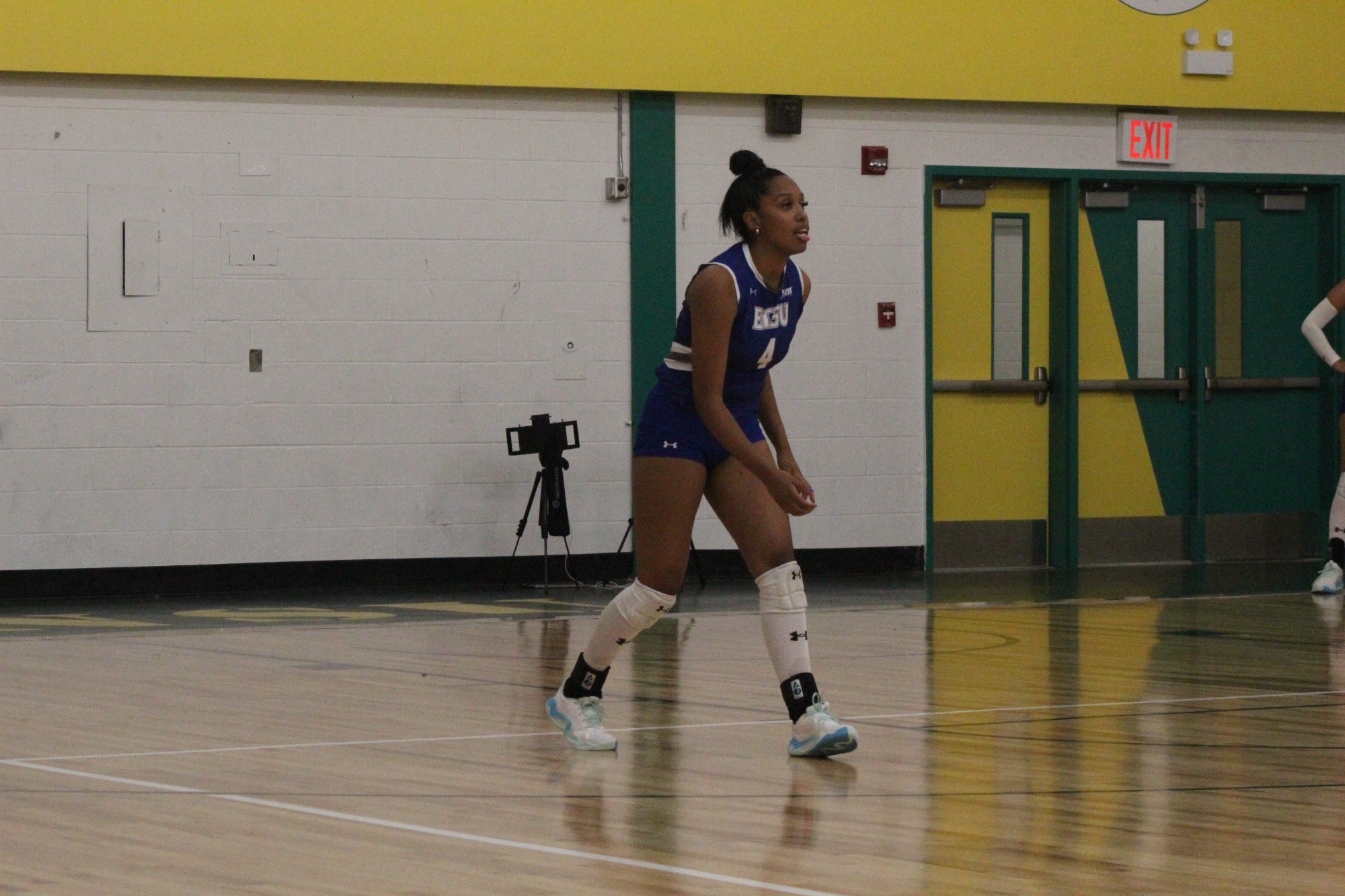The Elizabeth City State Vikings faced the Norfolk State Spartans. 