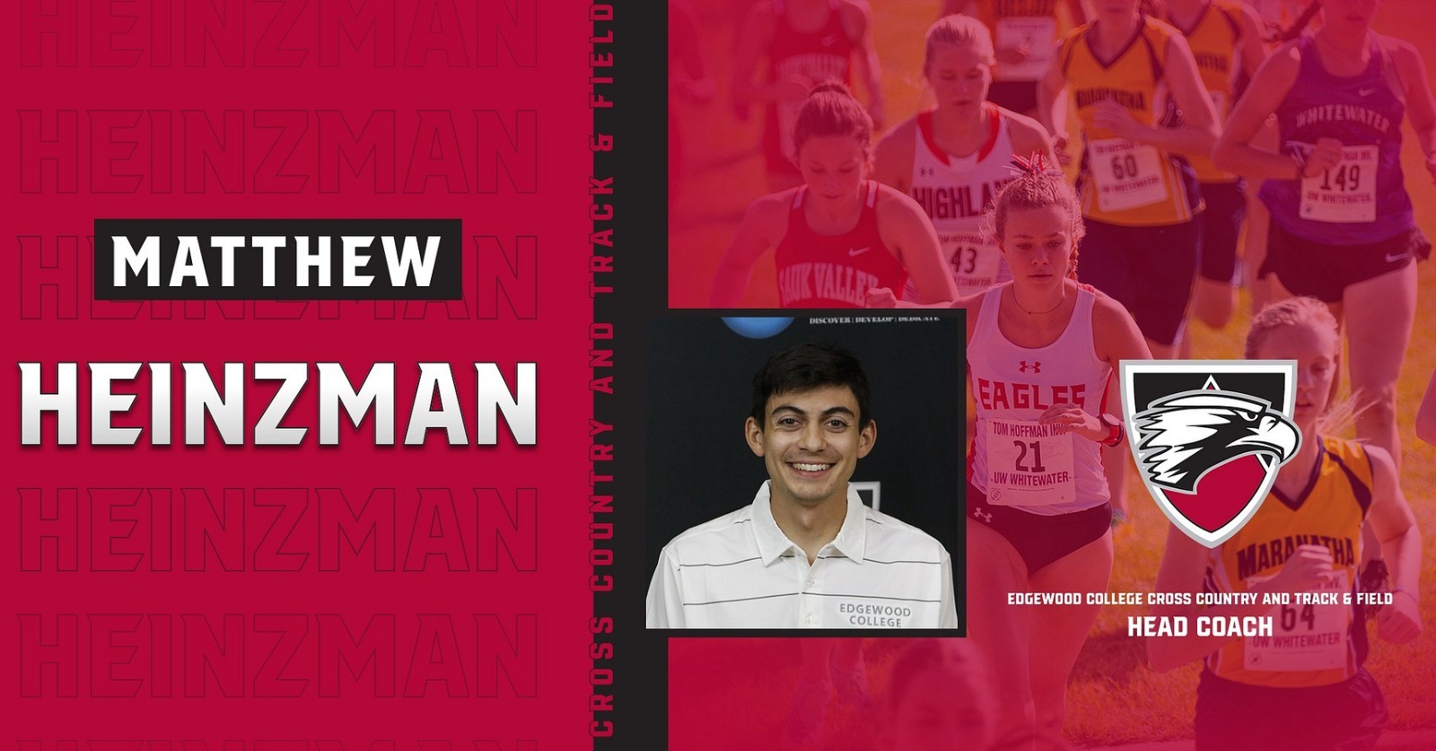 Heinzman named Eagles Cross Country and Track & Field Head Coach