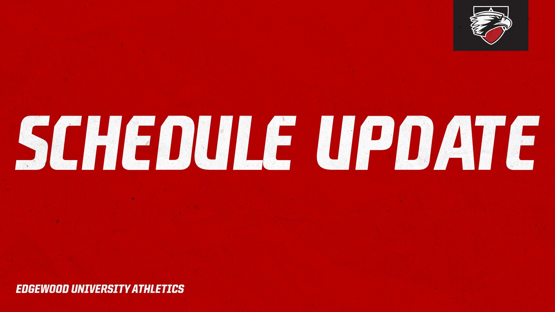 Schedule Update