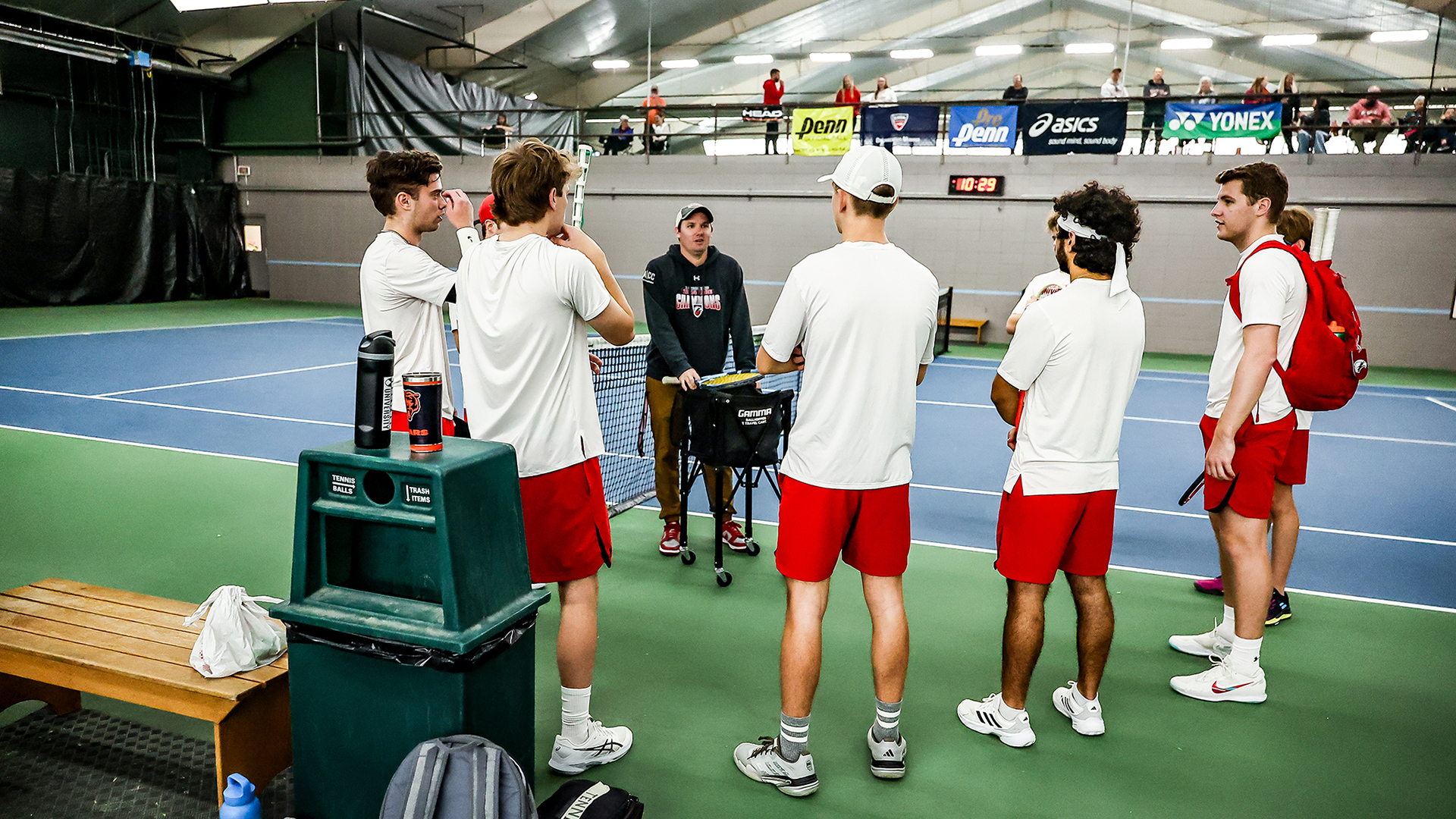 Men's Tennis vs. Concordia Wisconsin, April 12, 2026 (Todd K. Olsen)