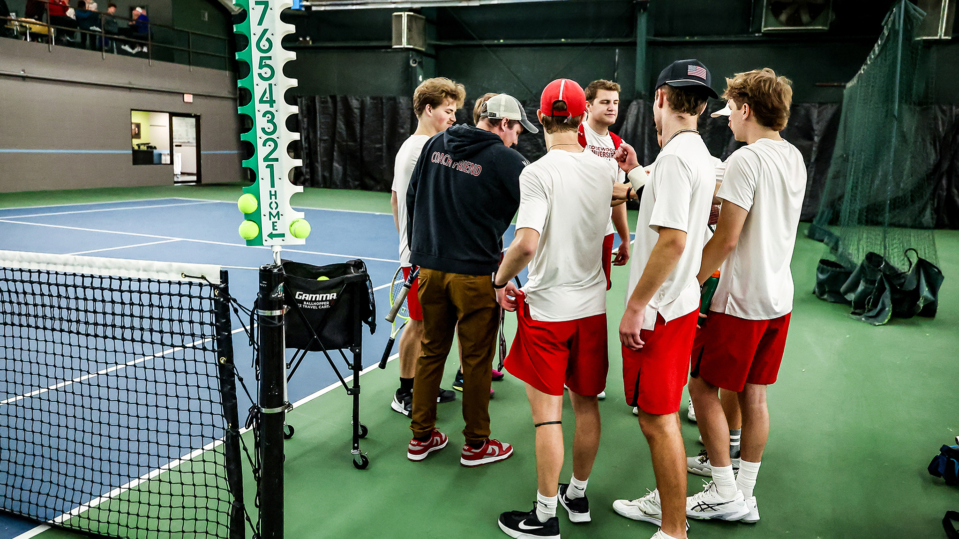 Men's Tennis vs. Concordia Wisconsin, April 12, 2026 (Todd K. Olsen)