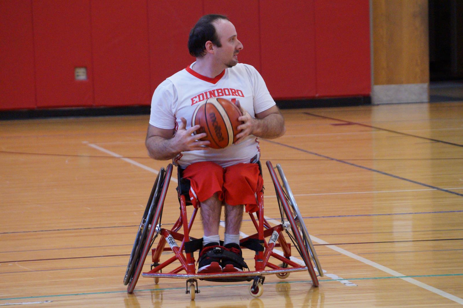 Mike Adams Wheelchair Basketball Edinboro University Athletics