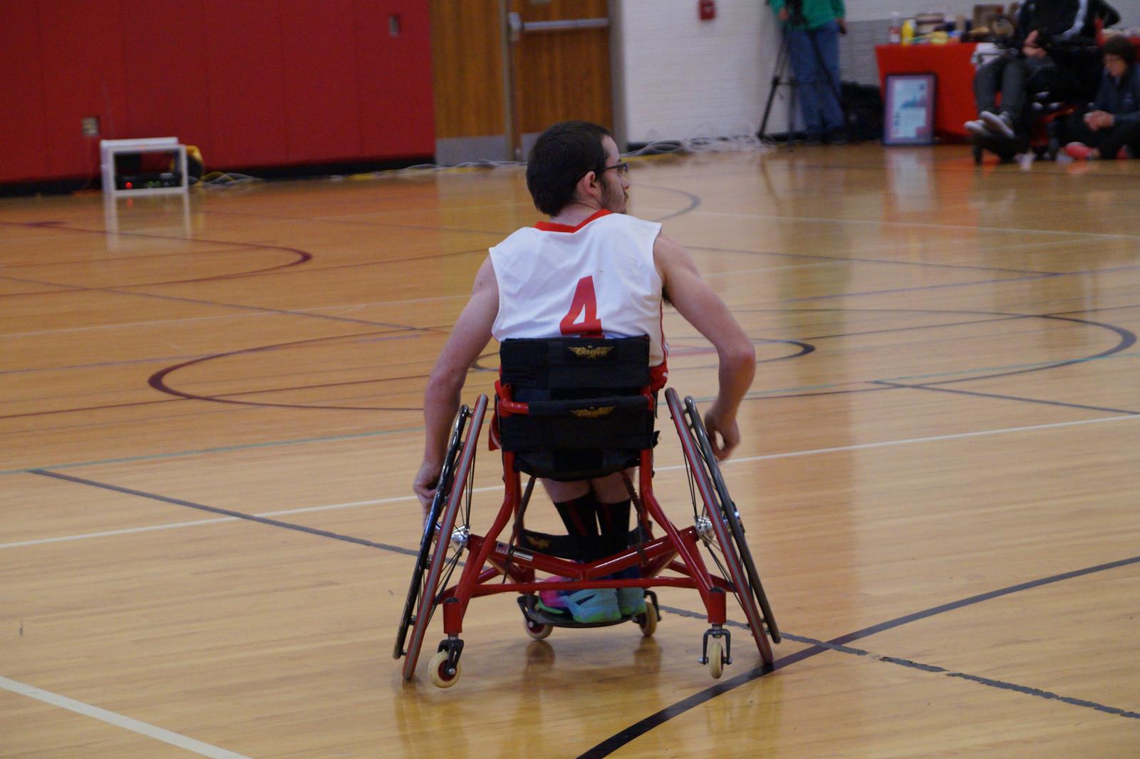 Zach Craddock Wheelchair Basketball Edinboro University Athletics