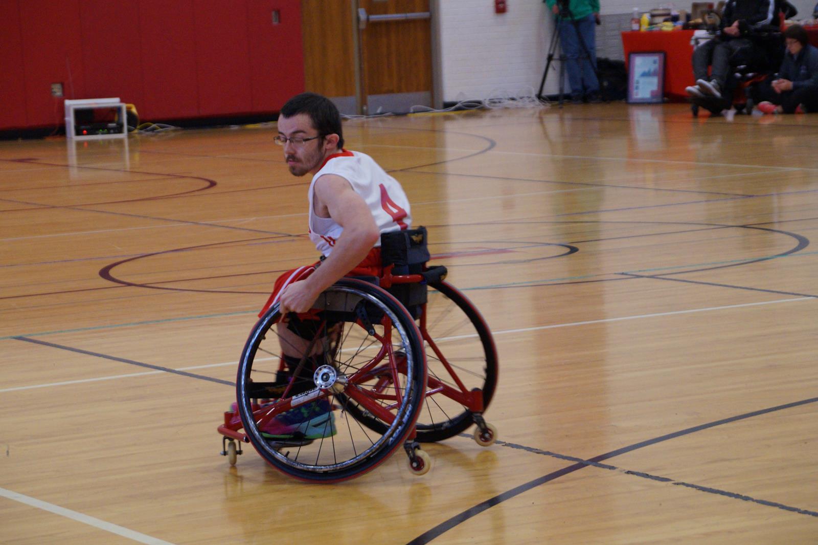 Zach Craddock Wheelchair Basketball Edinboro University Athletics