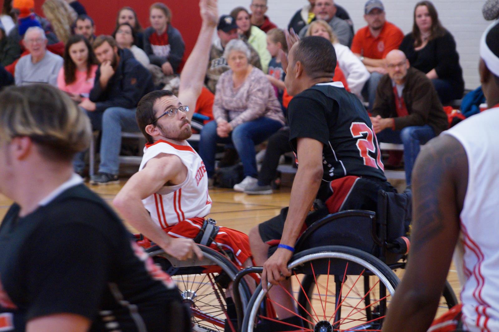Zach Craddock Wheelchair Basketball Edinboro University Athletics