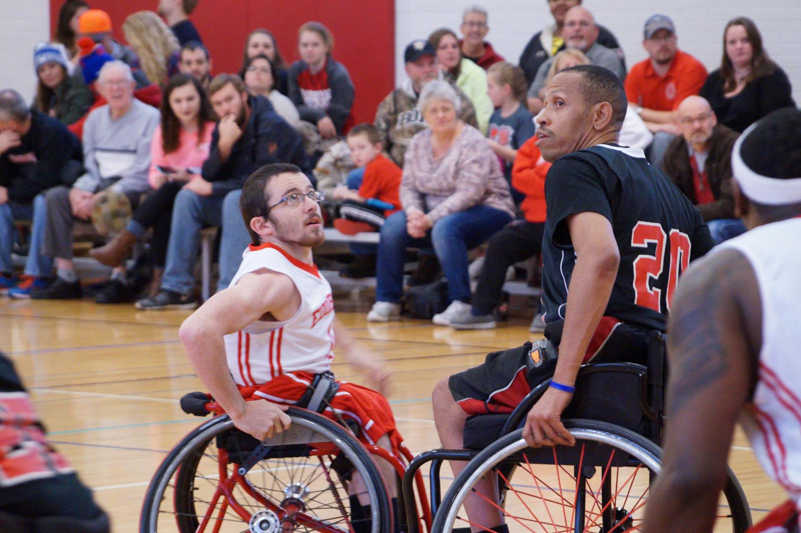 Zach Craddock Wheelchair Basketball Edinboro University Athletics