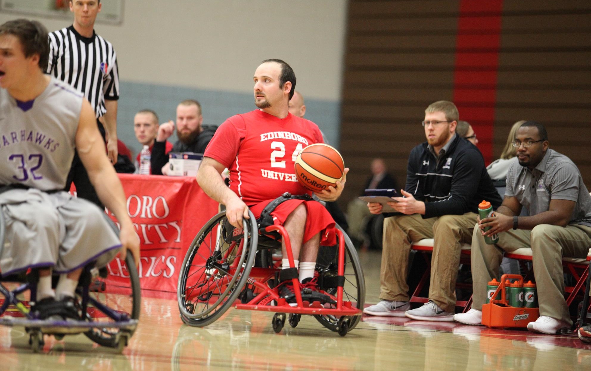 Mike Adams Wheelchair Basketball Edinboro University Athletics