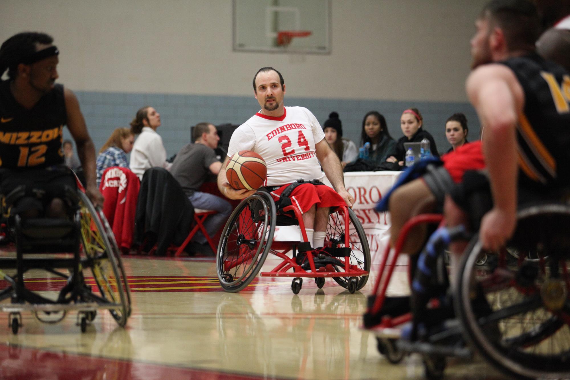 Mike Adams Wheelchair Basketball Edinboro University Athletics