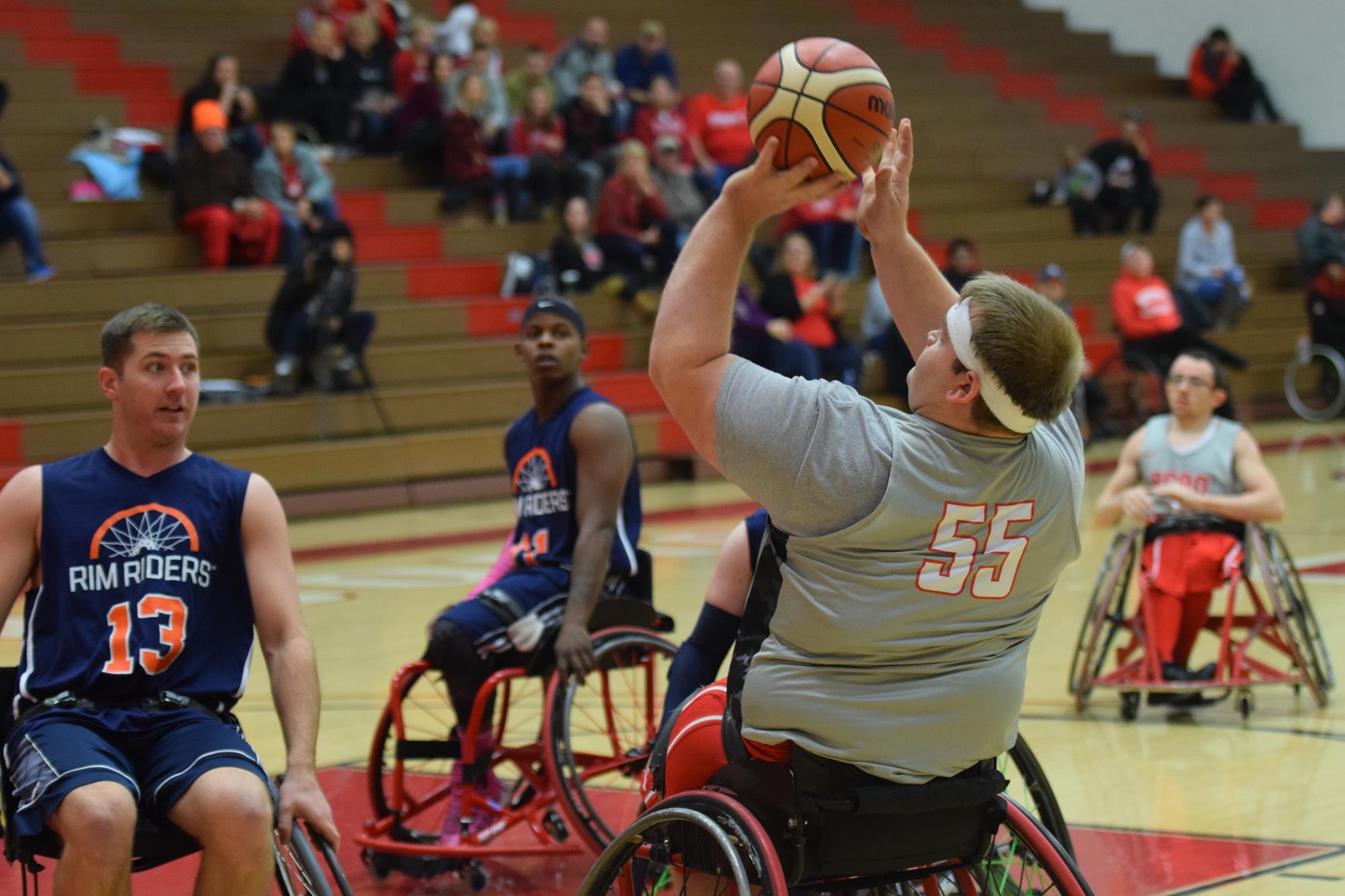 Alex Saleh Wheelchair Basketball Edinboro University Athletics