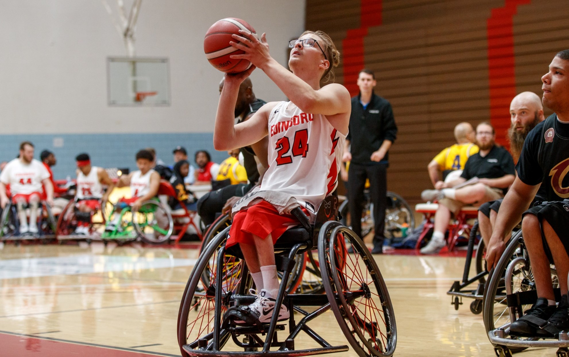Jeffrey Kurtz Wheelchair Basketball Edinboro University Athletics