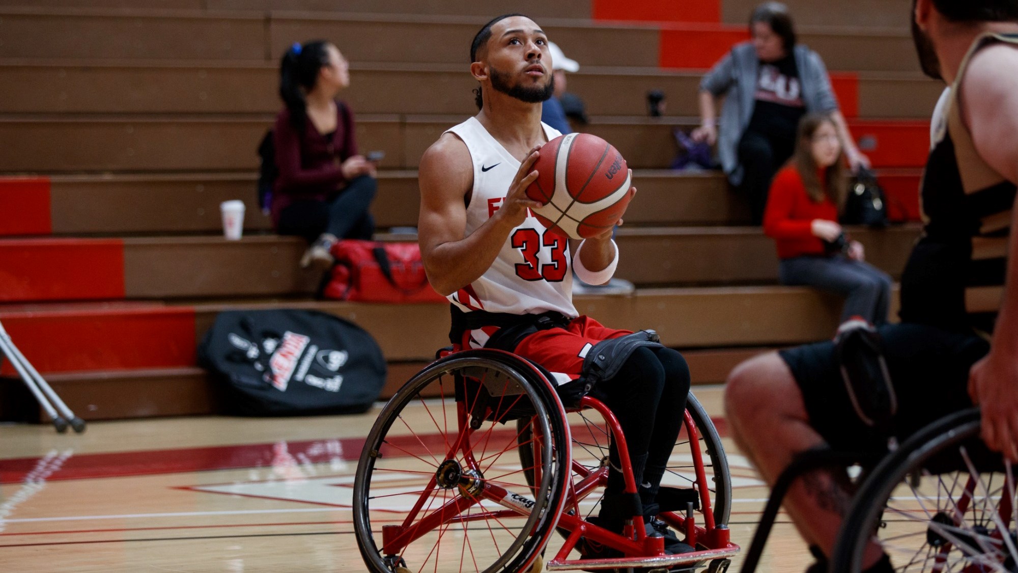 Isaiah Johnson Wheelchair Basketball Edinboro University Athletics