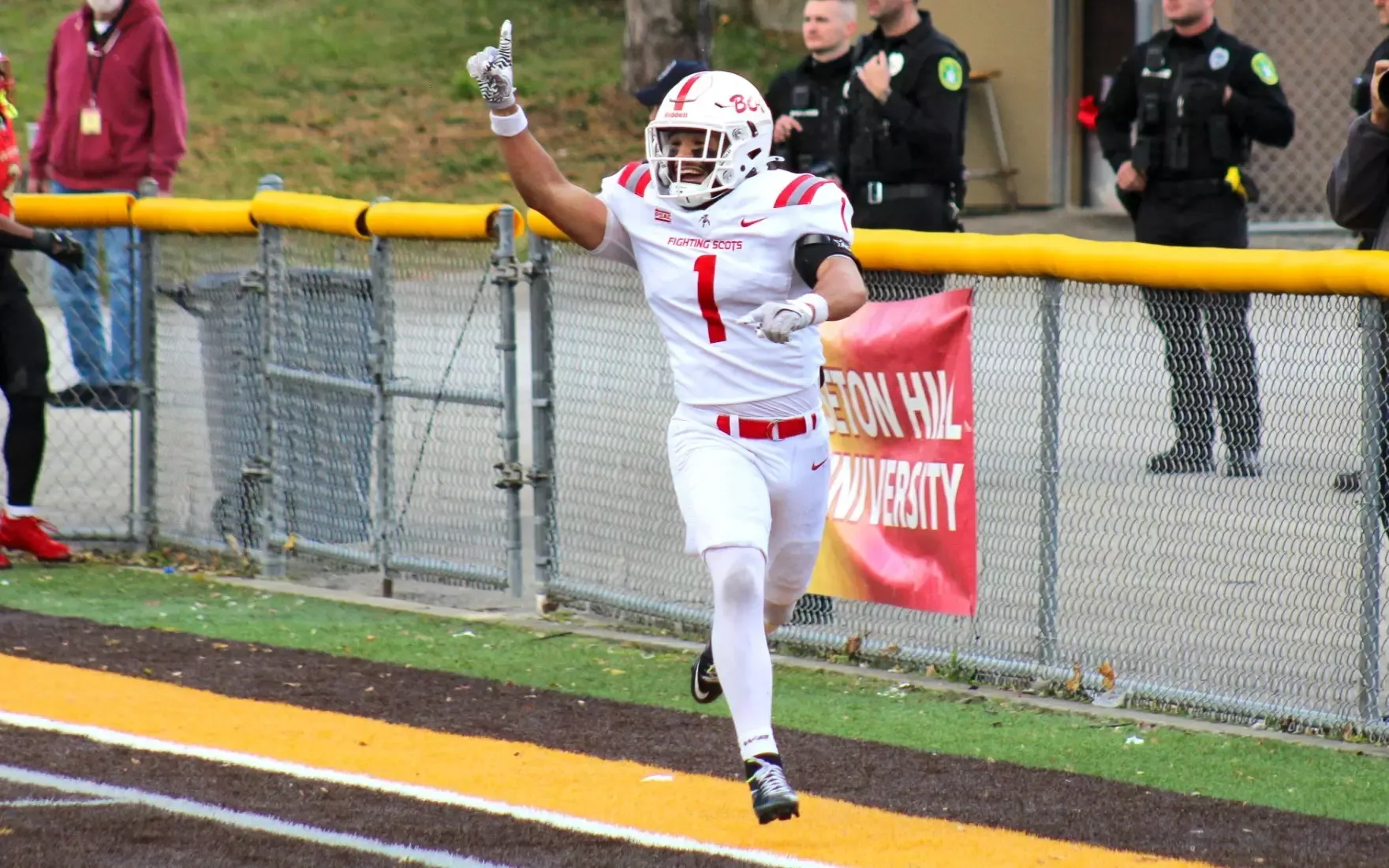 Nate Deanes TD Celebration
