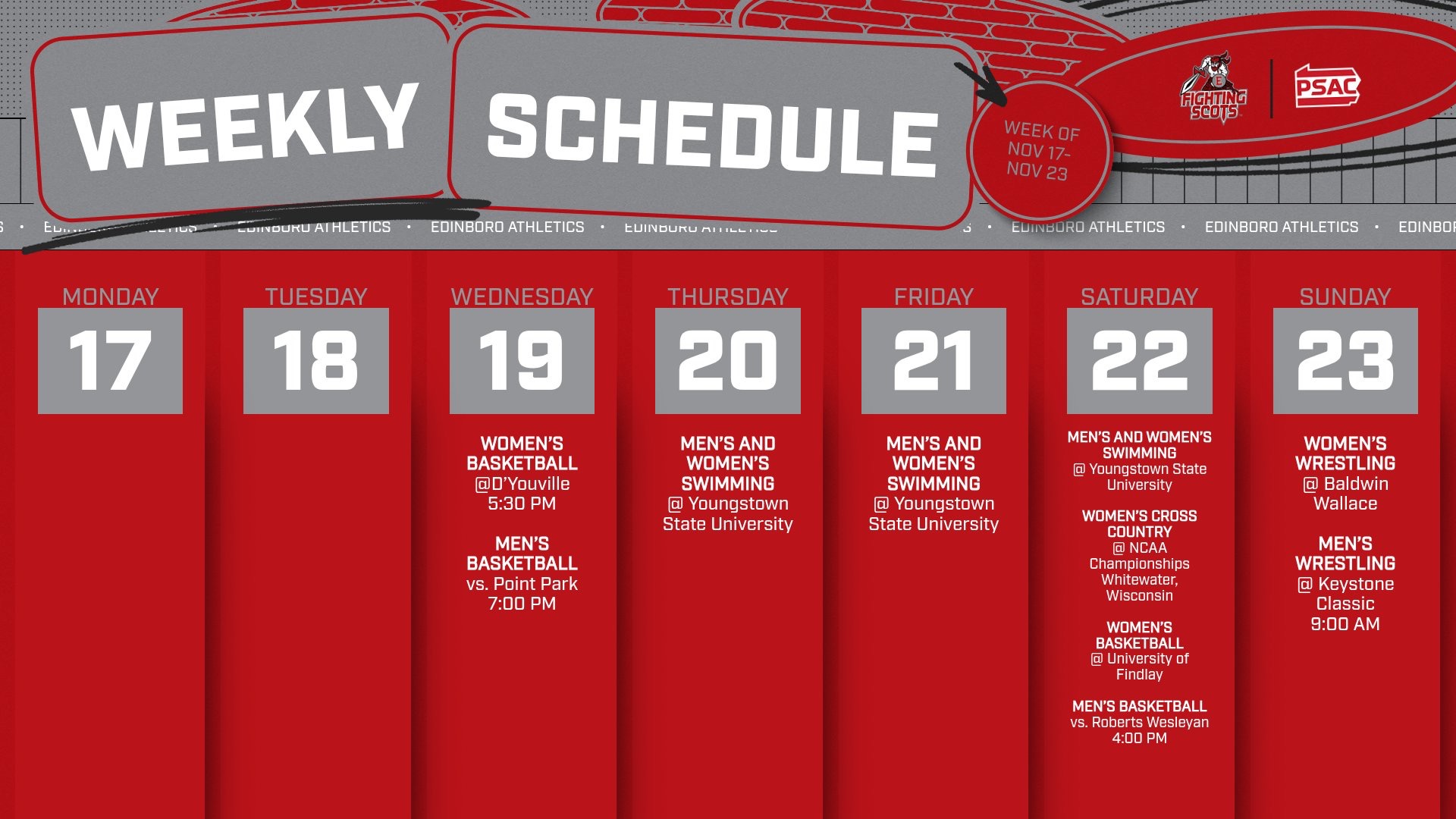 11-17-11-23 week ahead