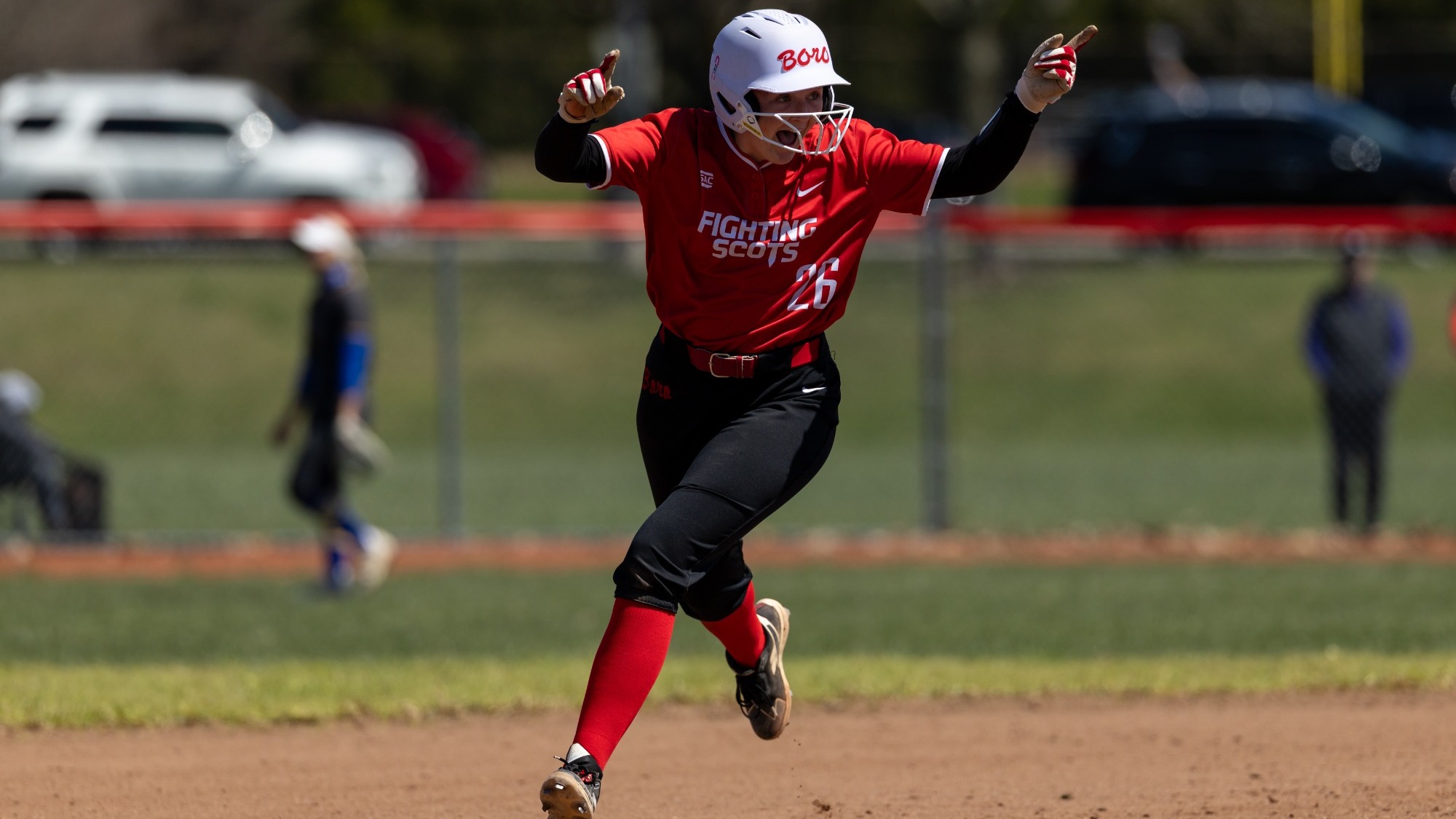 Cassidy Weller Celebration after HR