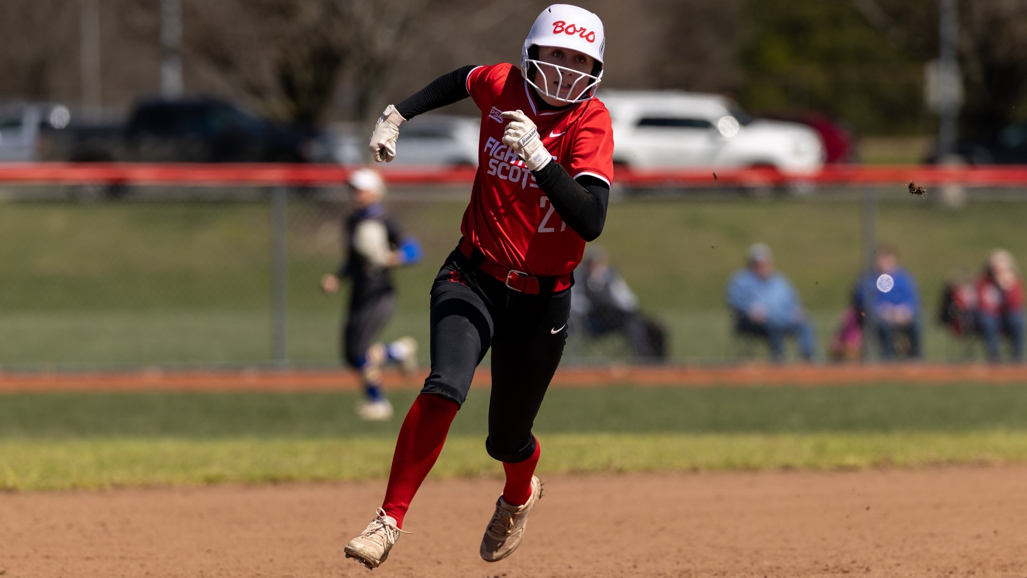 Olejniczak running the bases