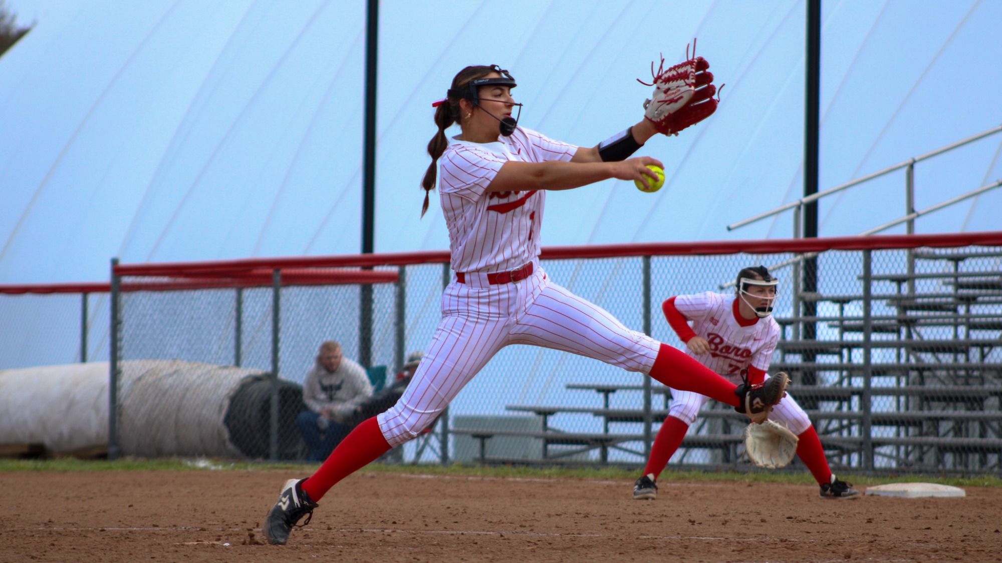 Giana Ficcaglia Pitching vs Seton Hill