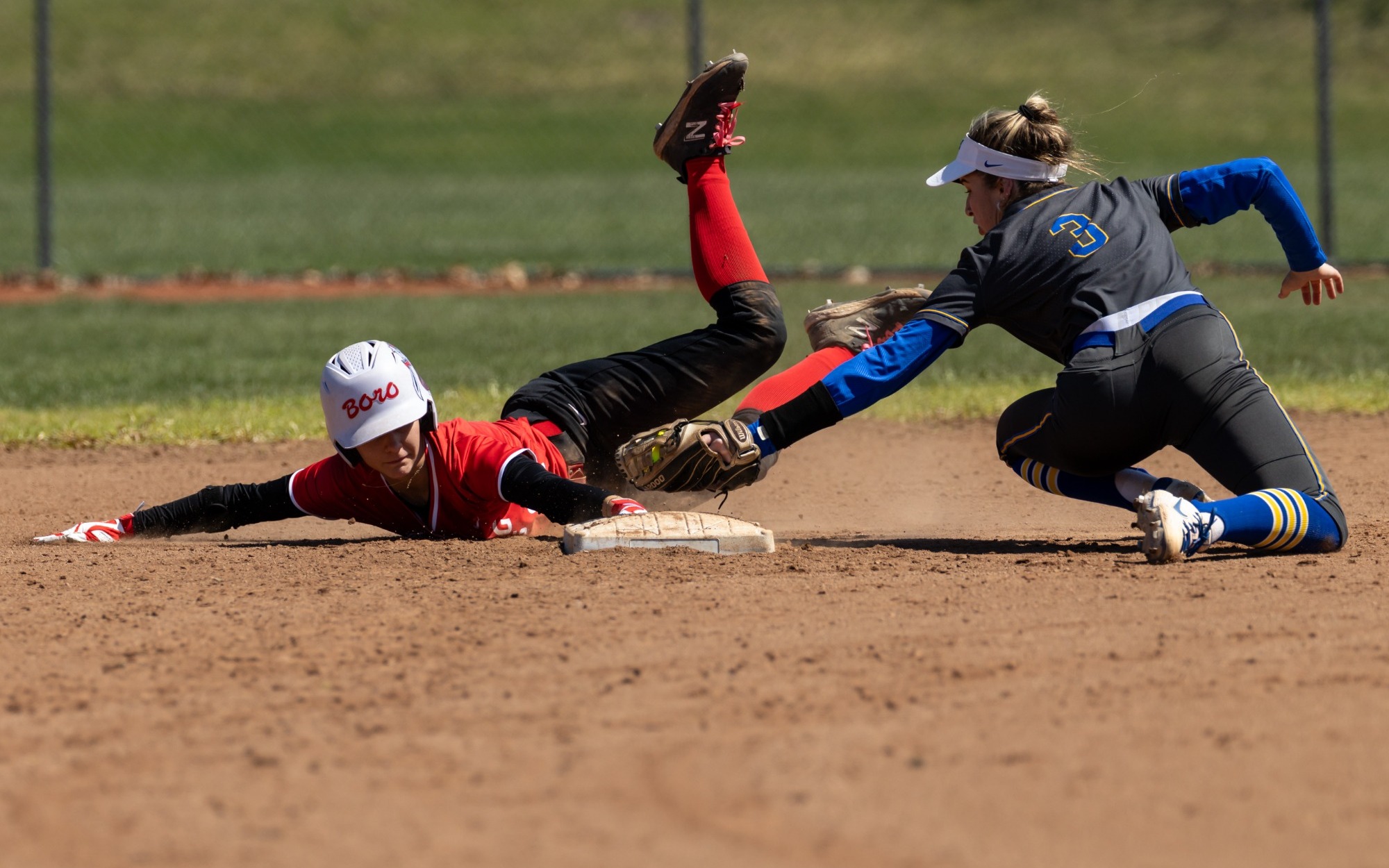 Becker stealing second