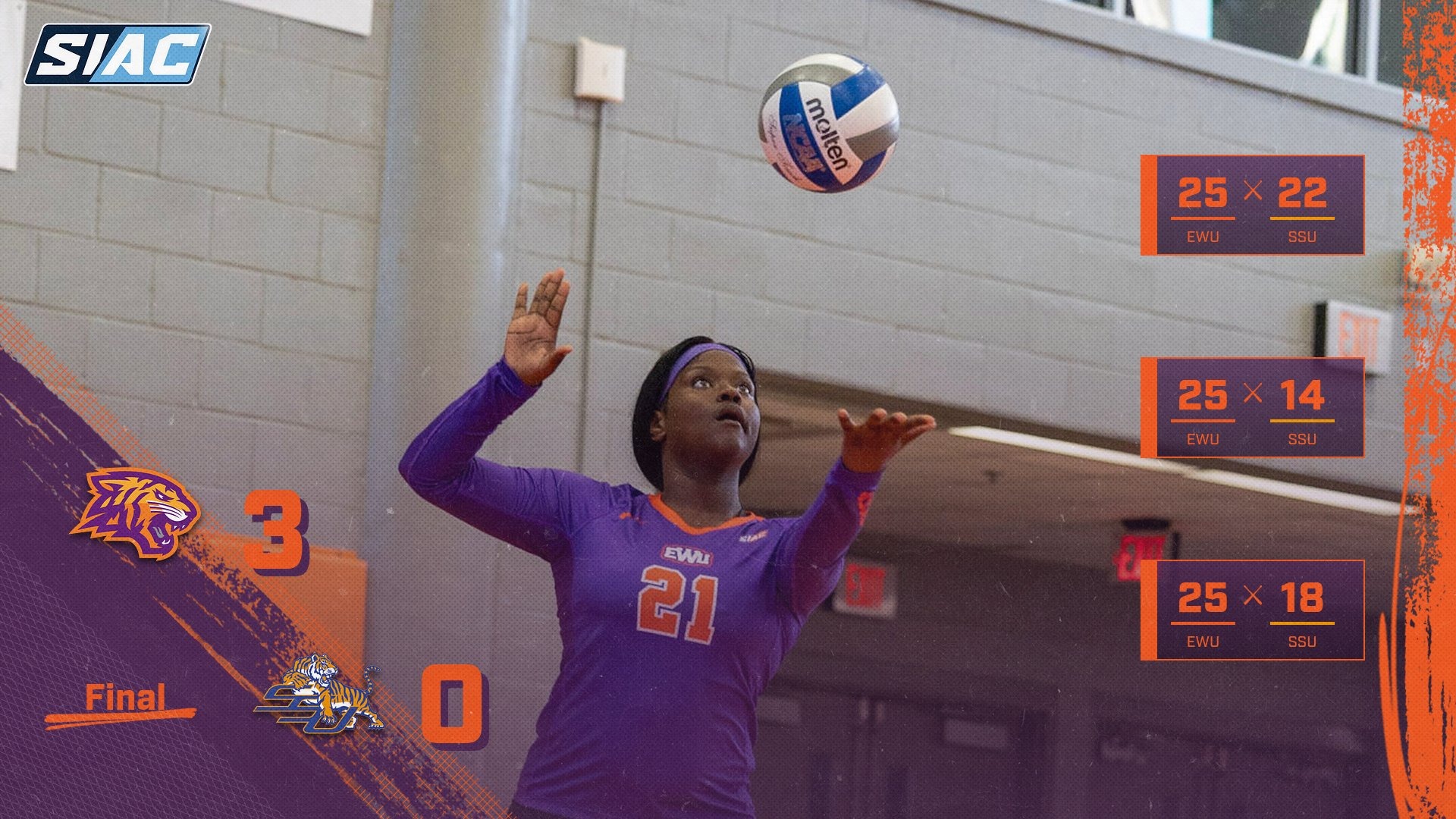 EWU WVB Final vs SSU