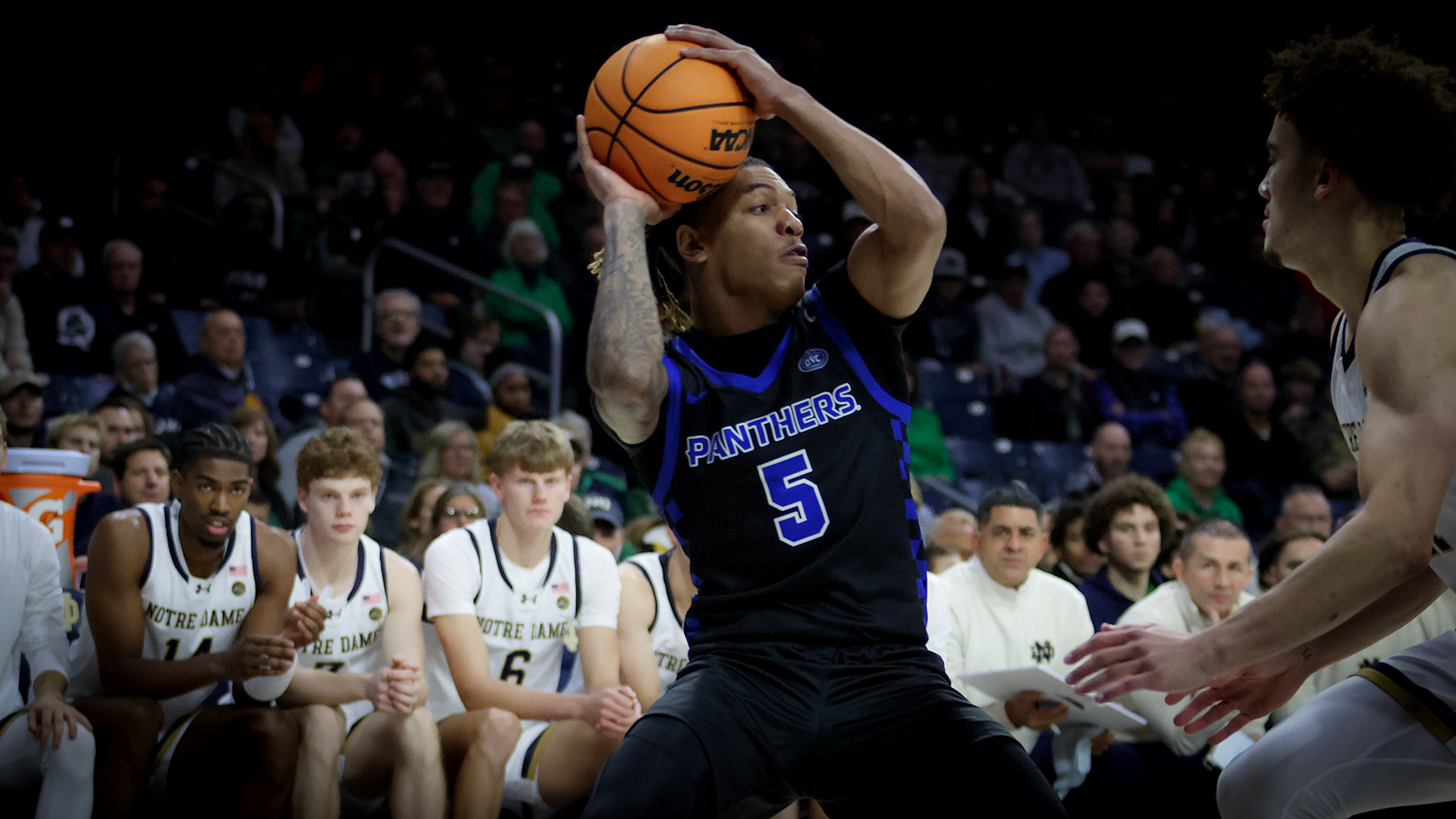 EIU Men's Basketball travels to Notre Dame to take on the FIghting Irish.