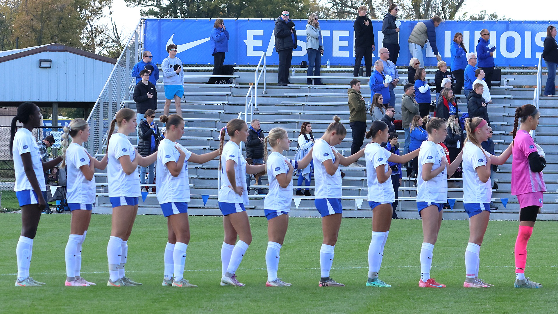 EIU WSoccer National Anthem 2025 OVC Tourney