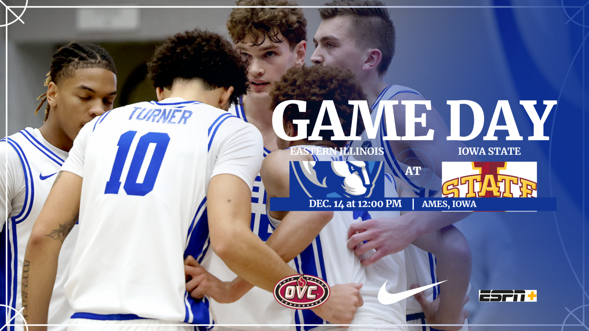 EIU men's basketball travels to No. 4 Iowa State