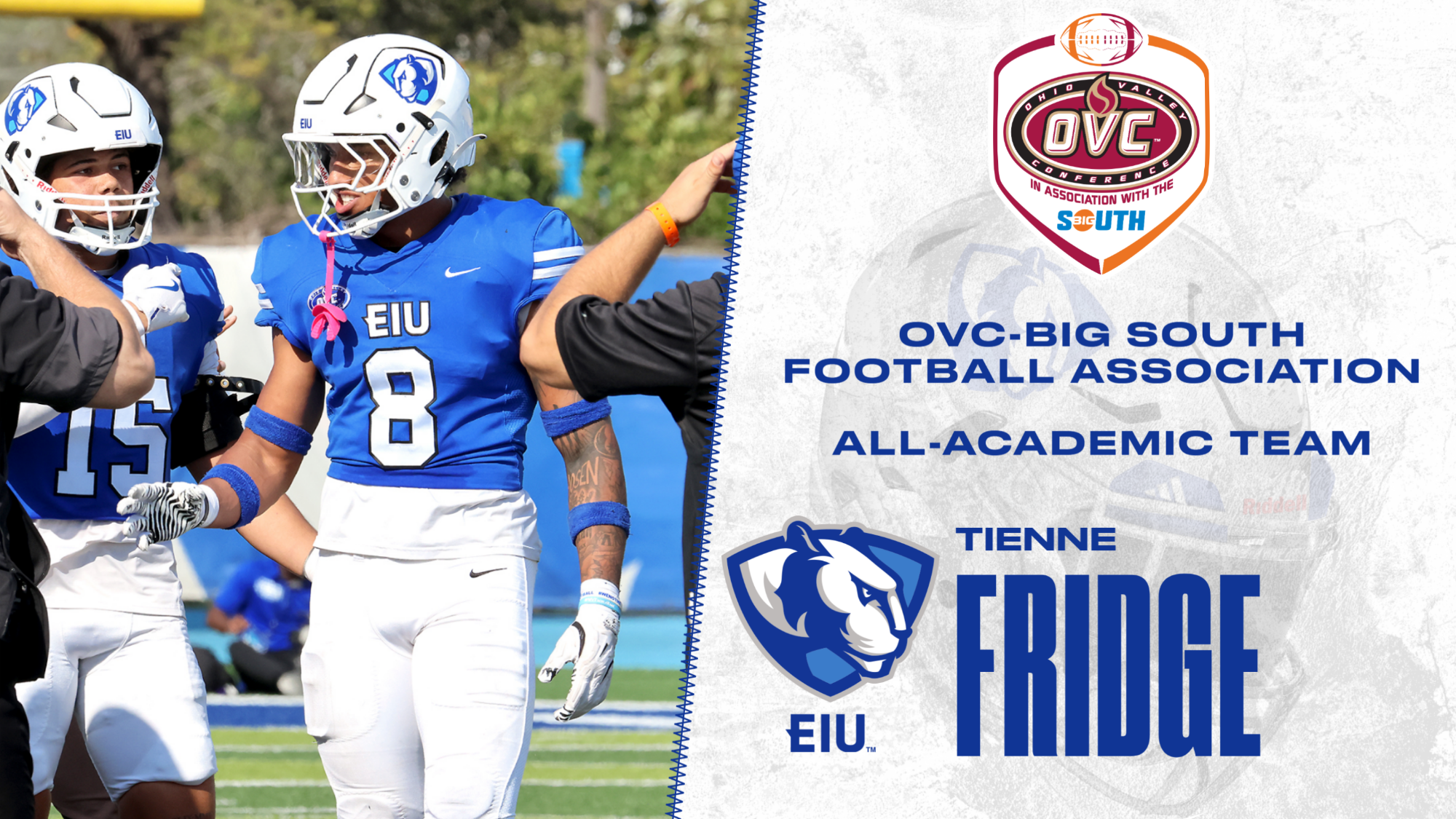 Tienne Fridge named to OVC-Big South All-Academic Team