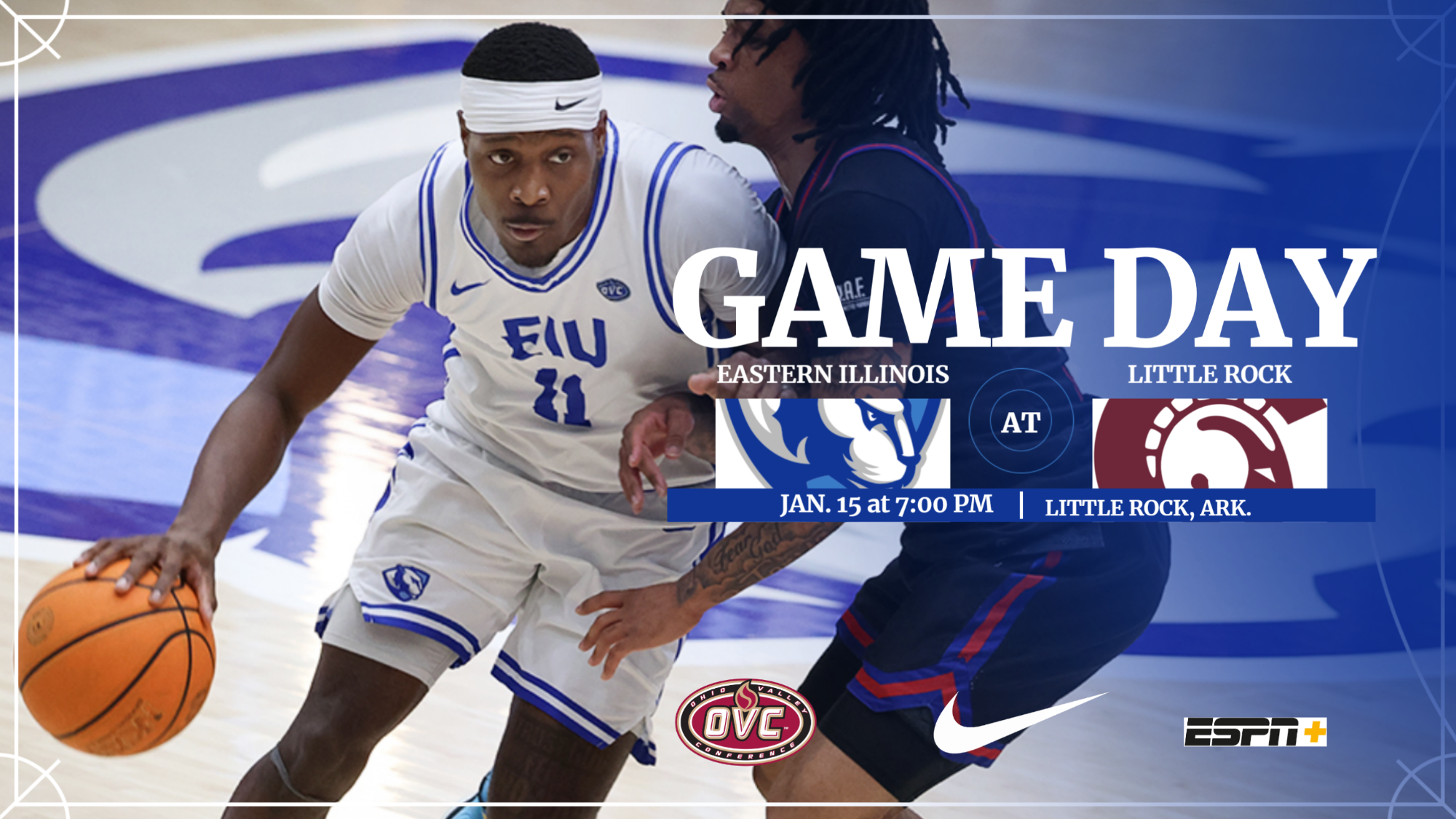 EIU men's basketball plays at Little Rock on thursday