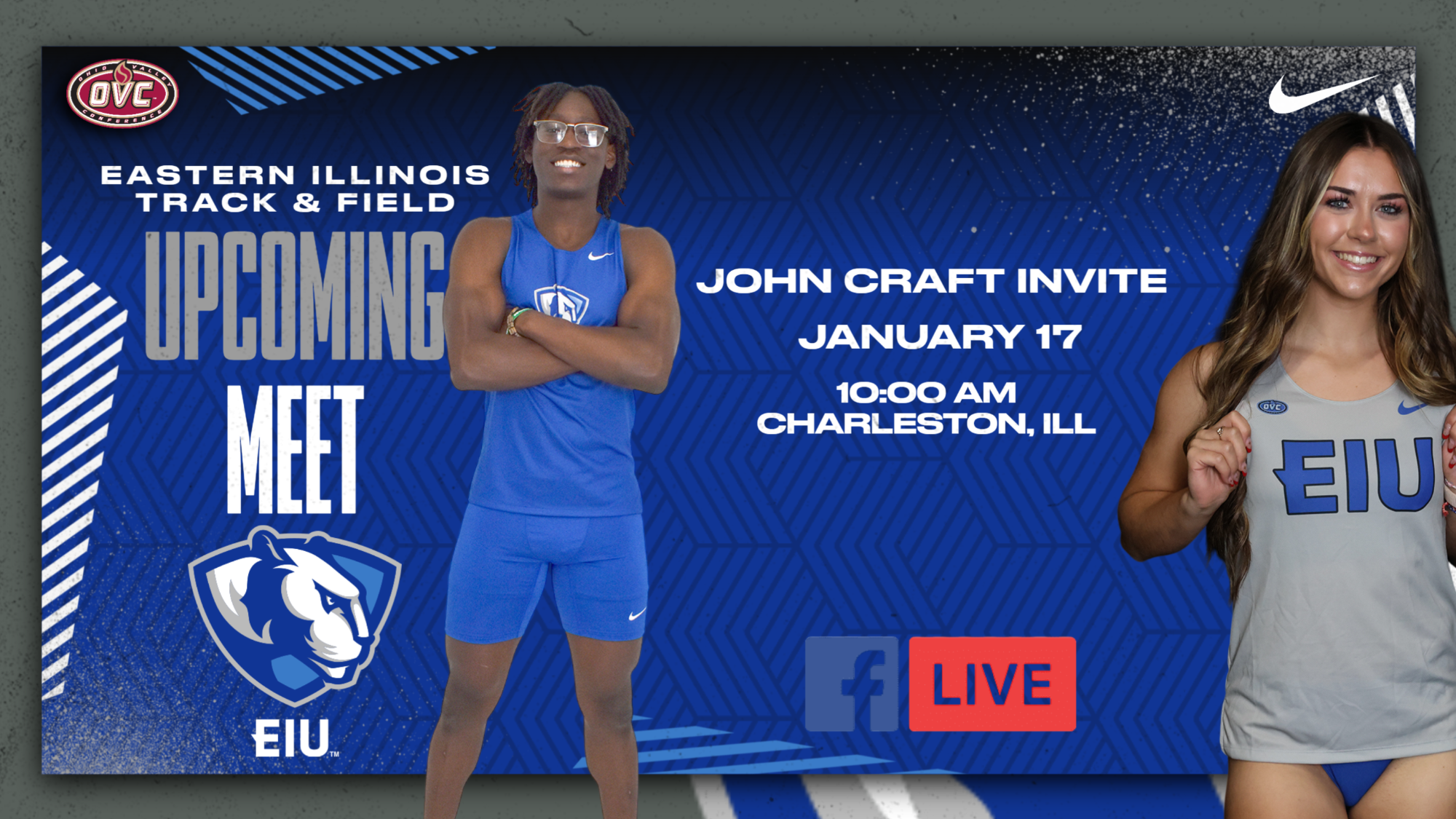 EIU Track&Field John Craft Invite Preview 