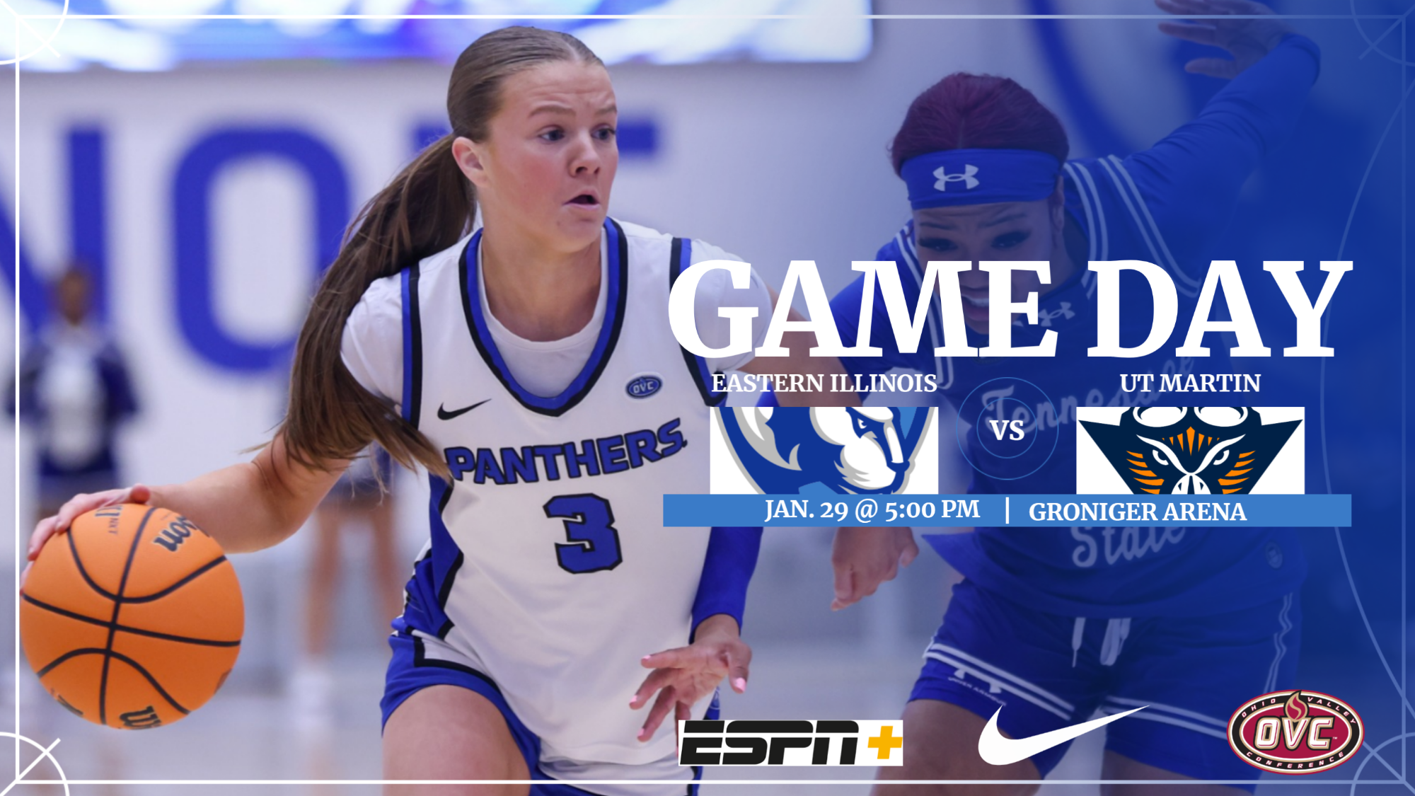 EIU women's basketball hosts UT Martin on thursday  - game preview with guard Ava Stoller pictured