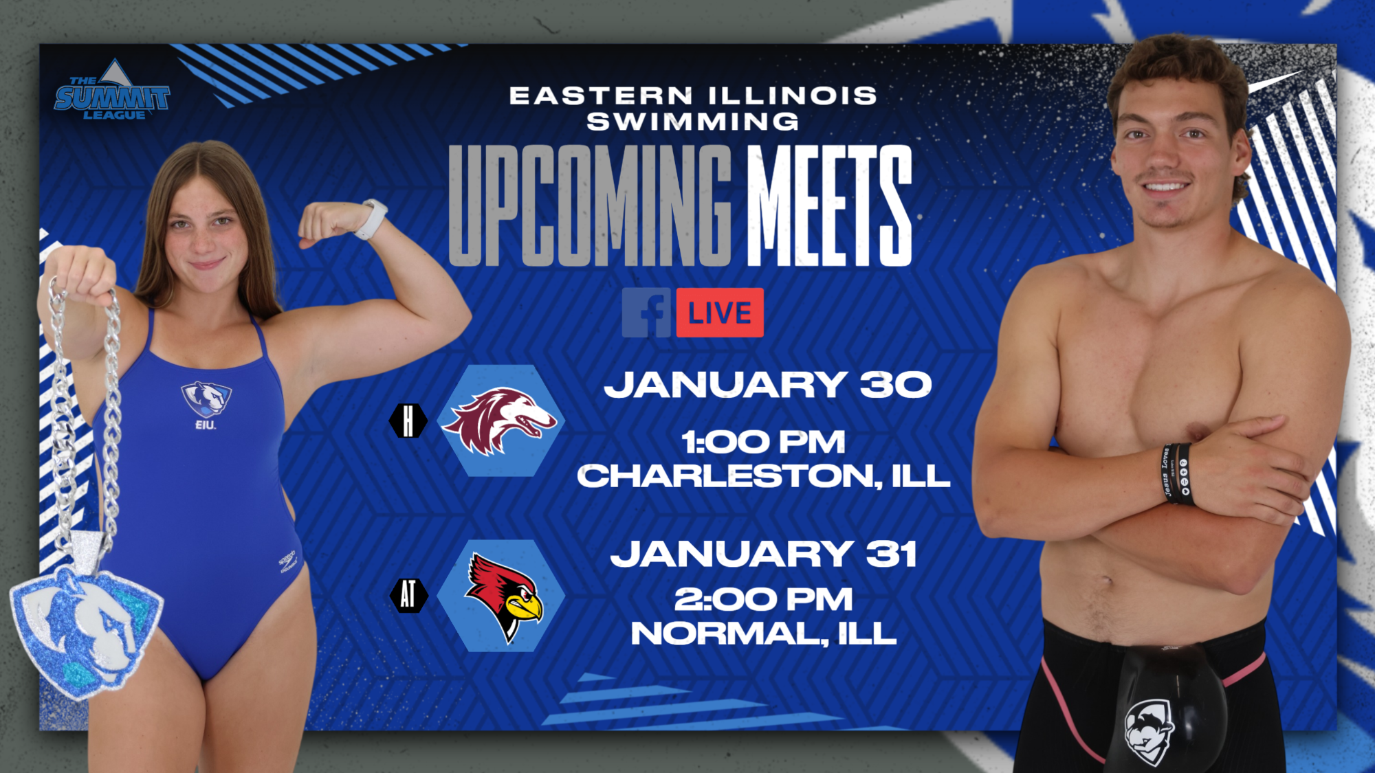 EIU Swim Preview vs. SIU\ISU