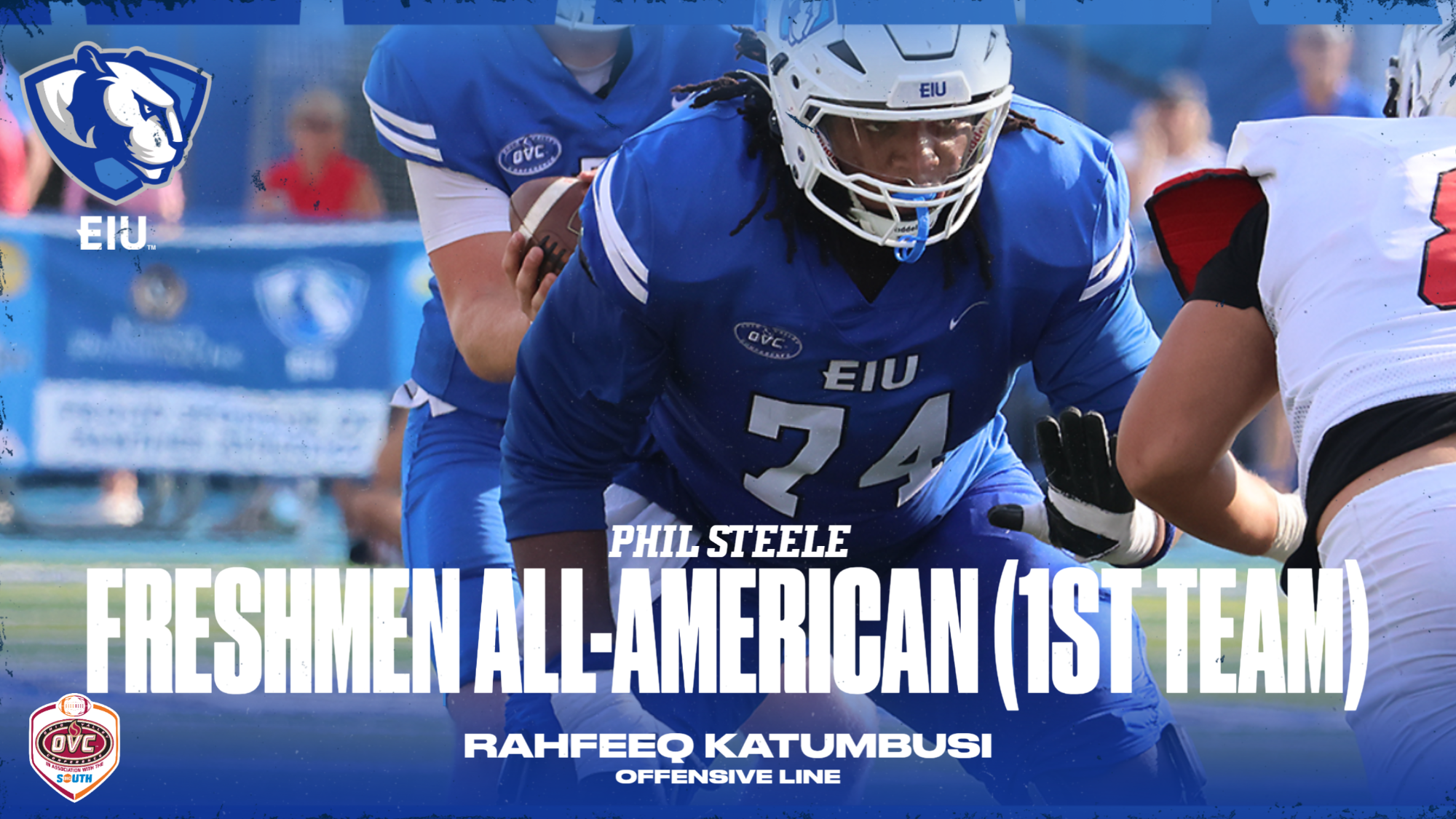 Rahfeeq Katumbusi named first team Freshmen All-American