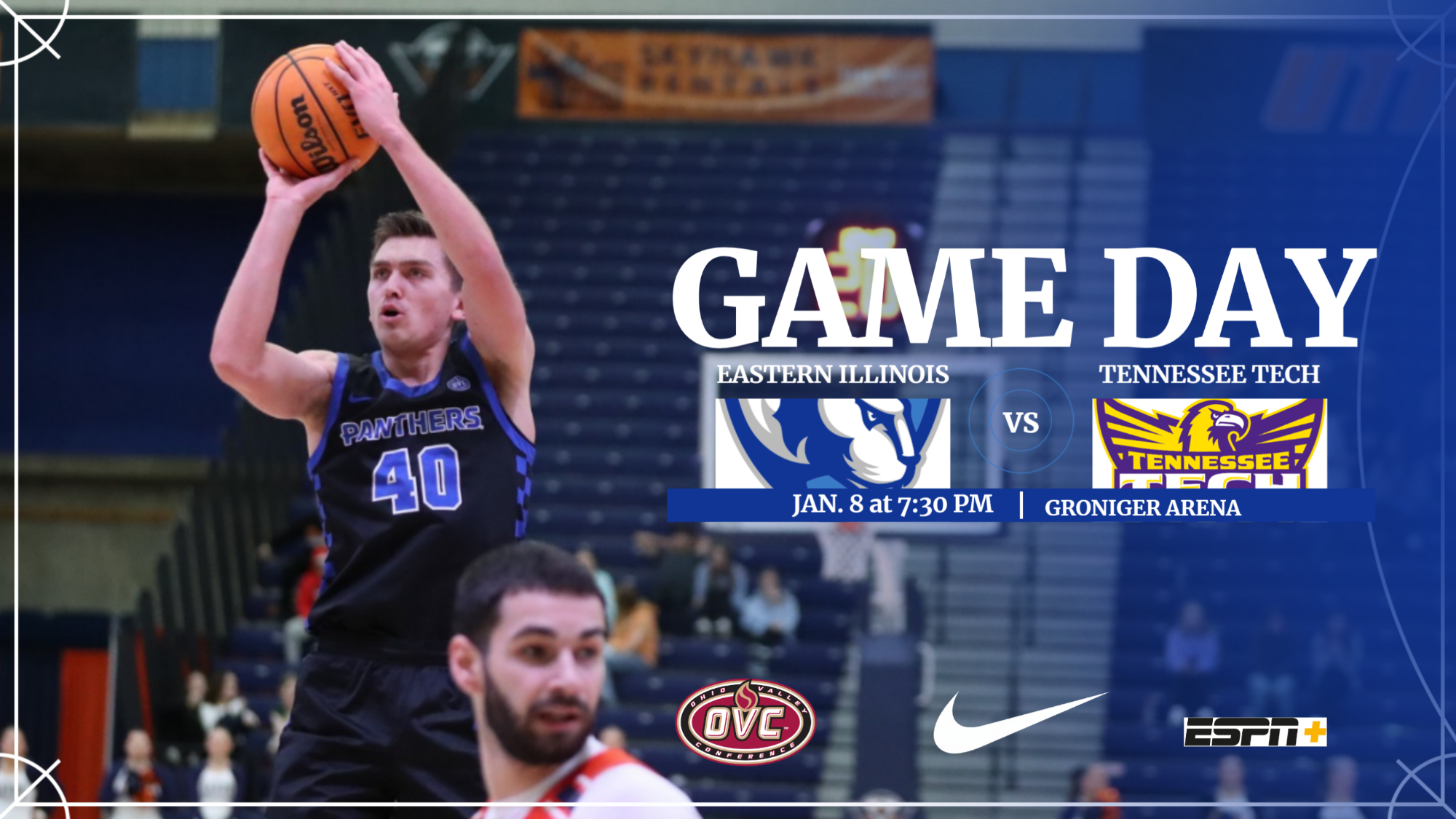 EIU men's basketball hosts Tennessee Tech on Thursday