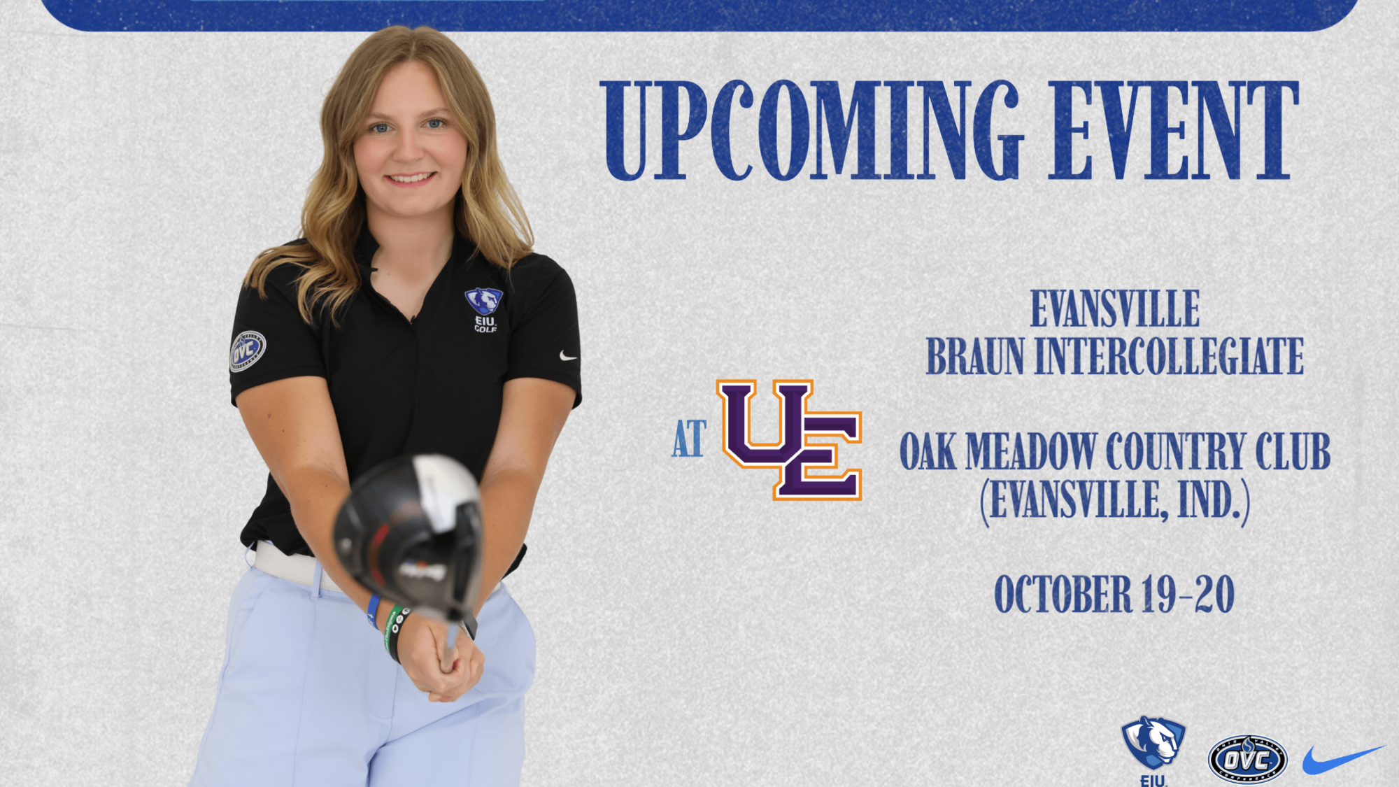 EIU women's golf closes fall season at Evansville Braun Intercollegiate