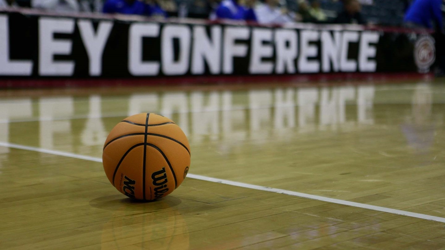 Basketball Generic Graphic on court