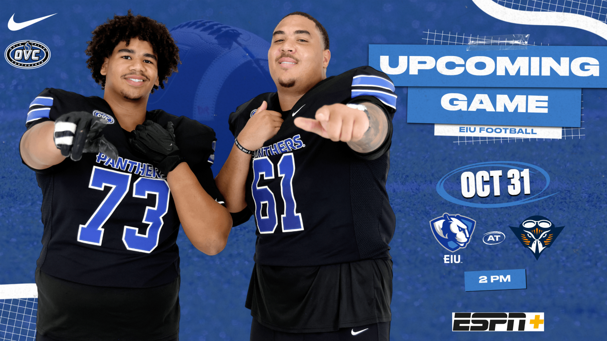 EIU Football Closes out October with rare Halloween game at UT Martin
