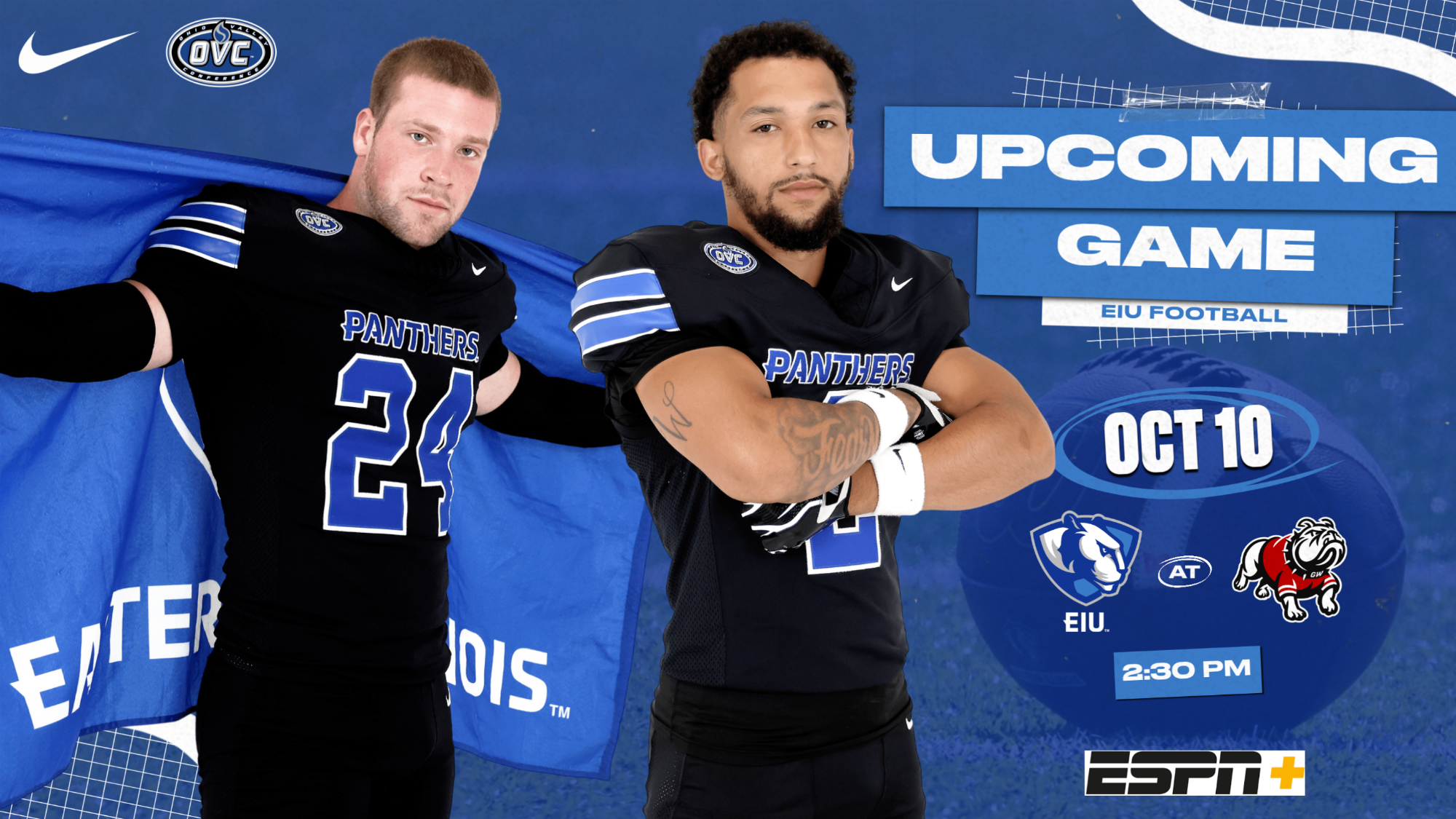 EIU football opens OVC play this Saturday at Gardner-Webb