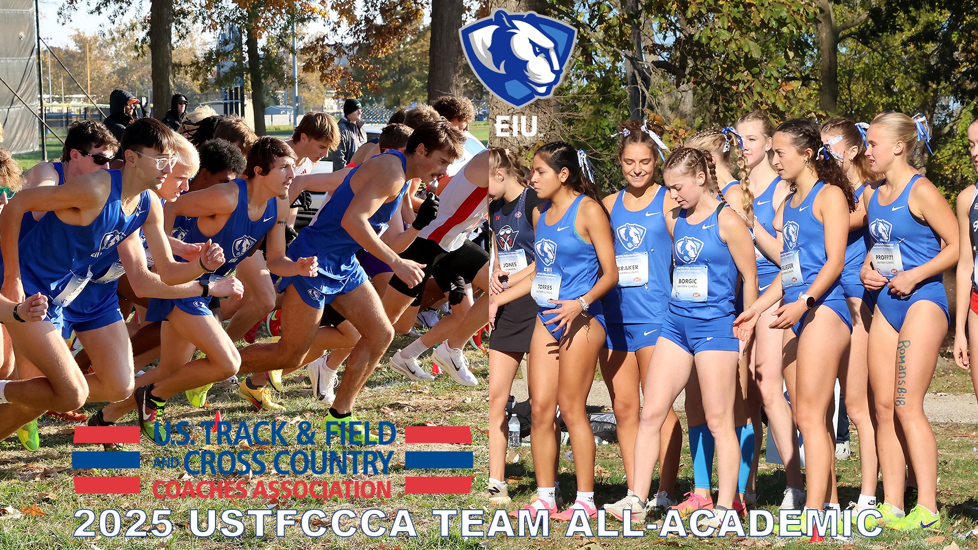 eiu cross country earns ustfccca team academic award 2025