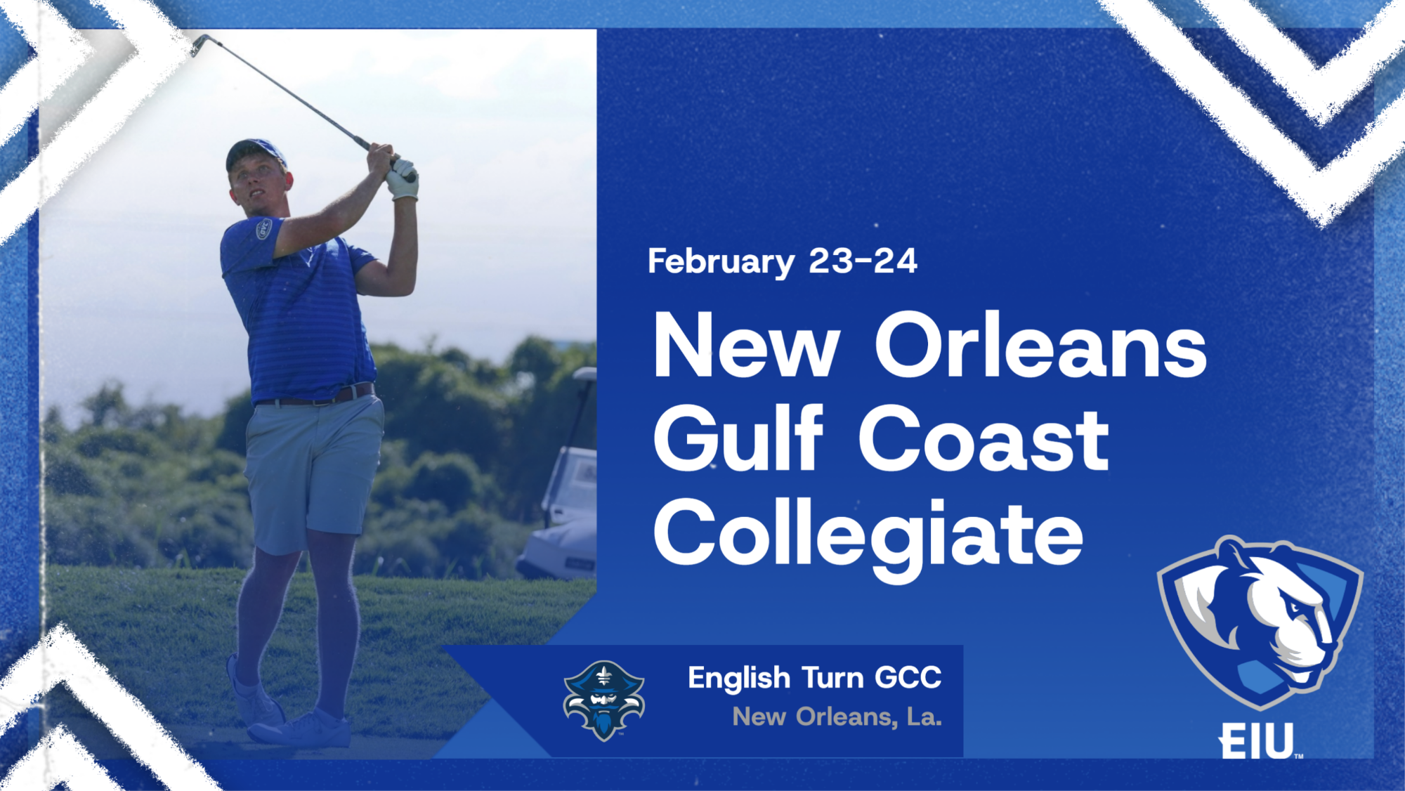 men's golf opens season at New Orleans Gulf Coast Classic  - Ian Hollander featured player