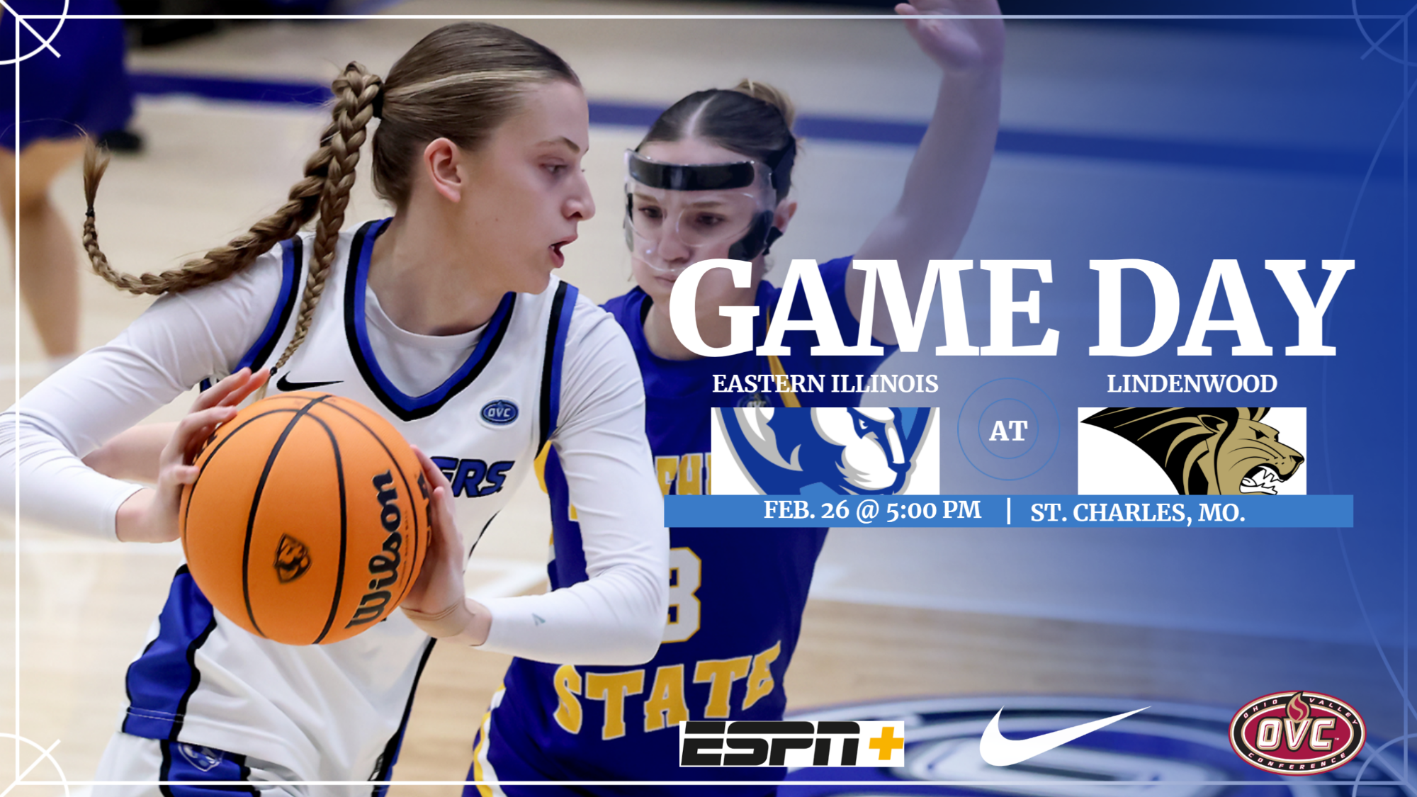 EIU Women's Basketball Travels To Lindenwood on Thursday ... Clara Glad pictured