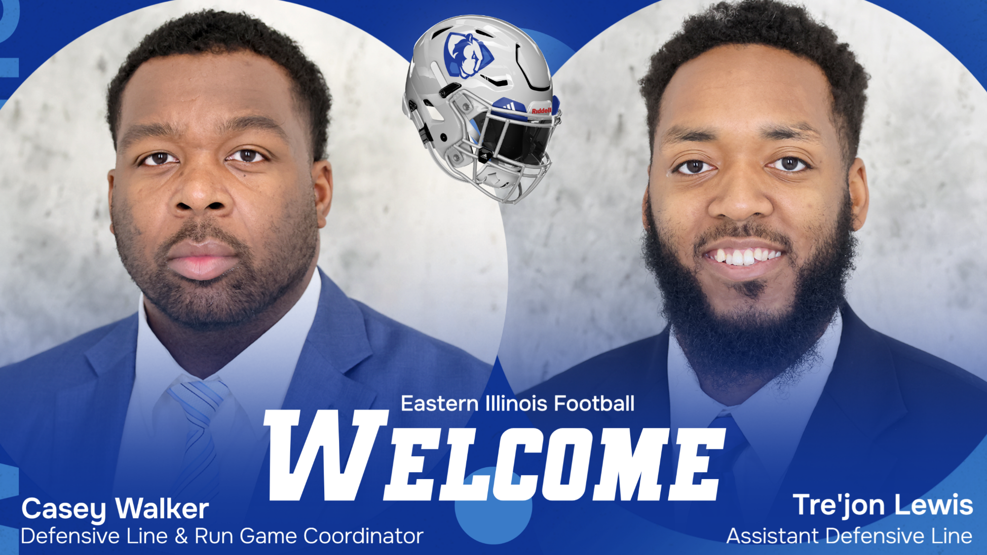 EIU football hires Casey Walker and Tre'jon Lewis to staff for 2026