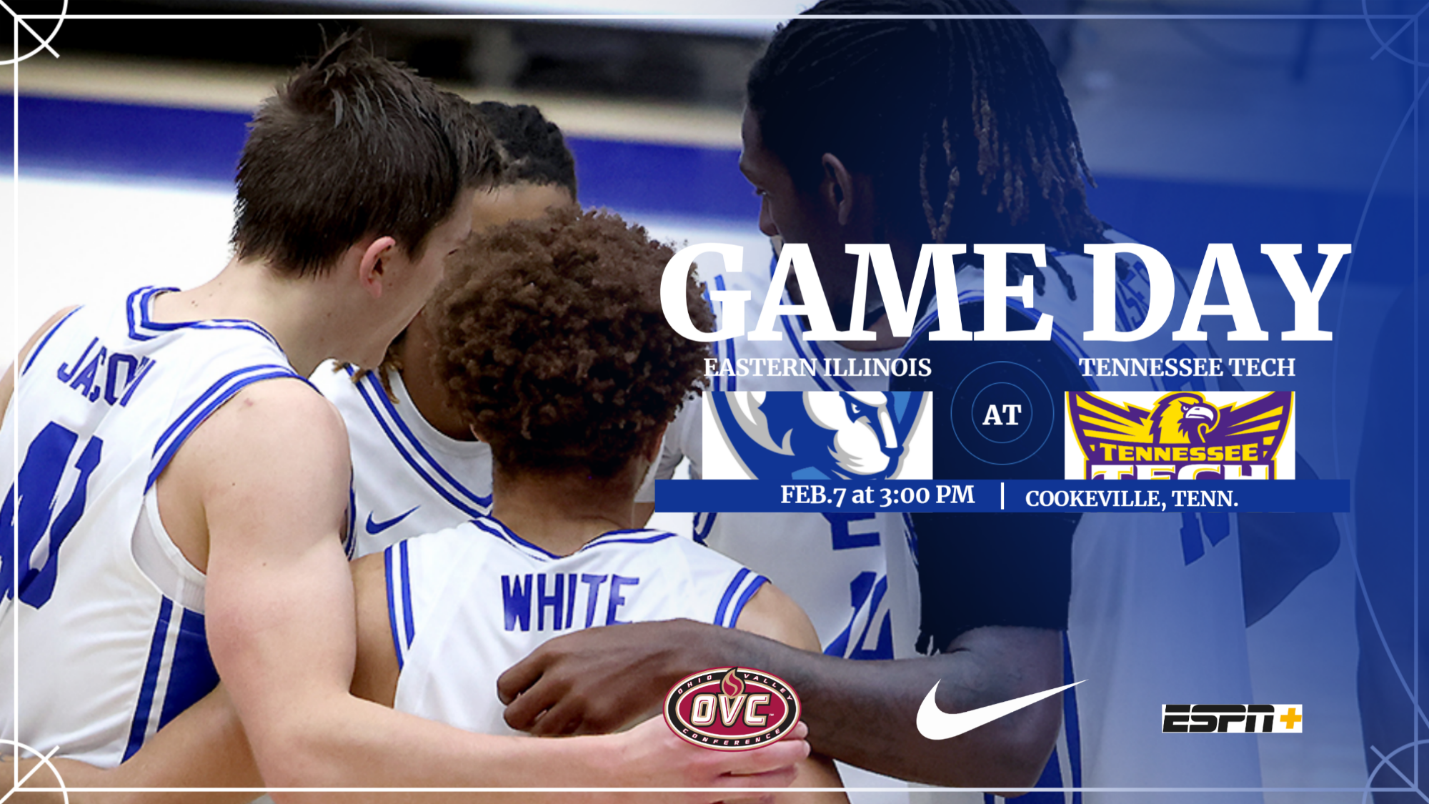 EIU men's basketball plays at TTU on Saturday