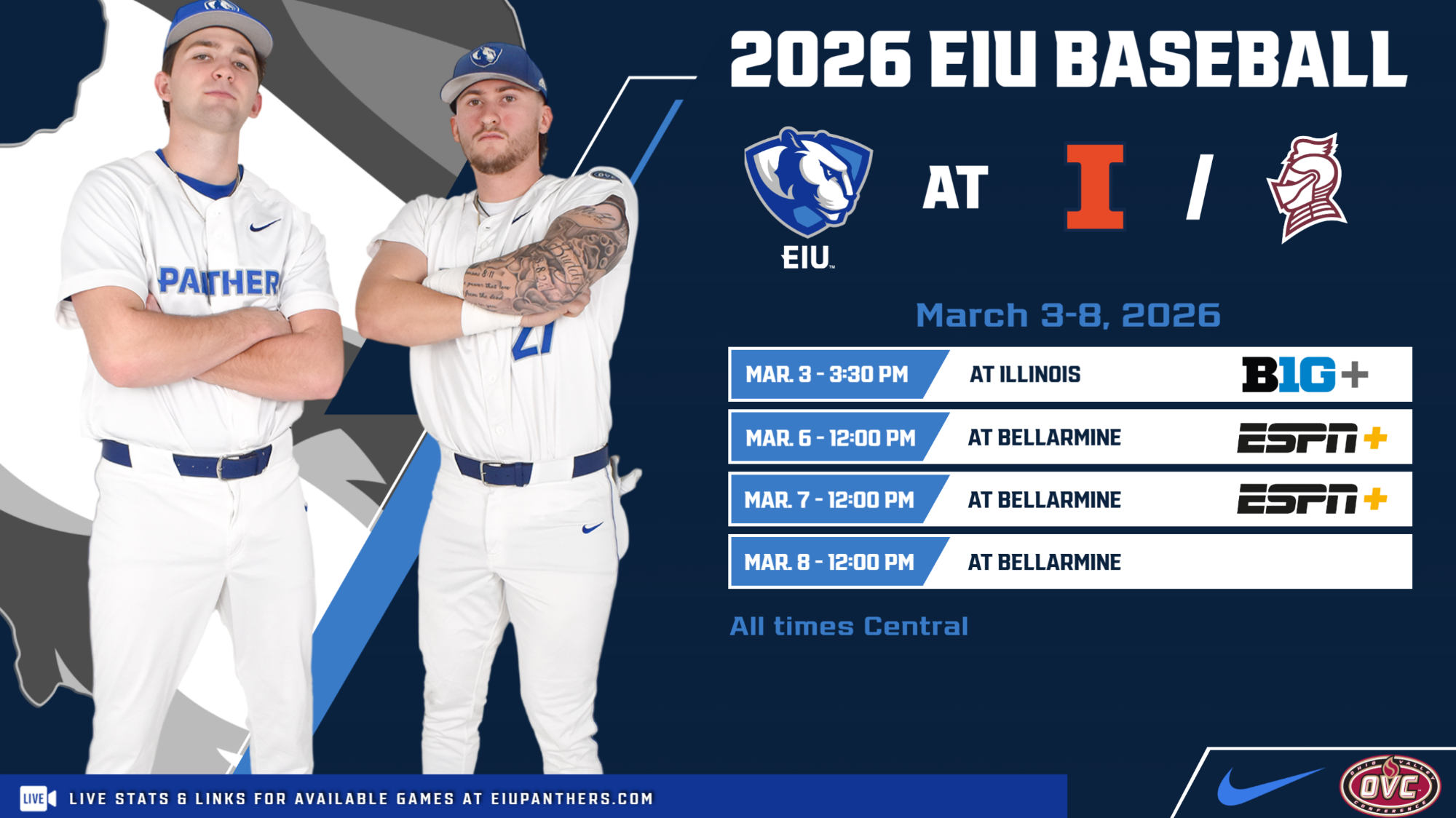 EIU vs. Illinois/Bellarmine