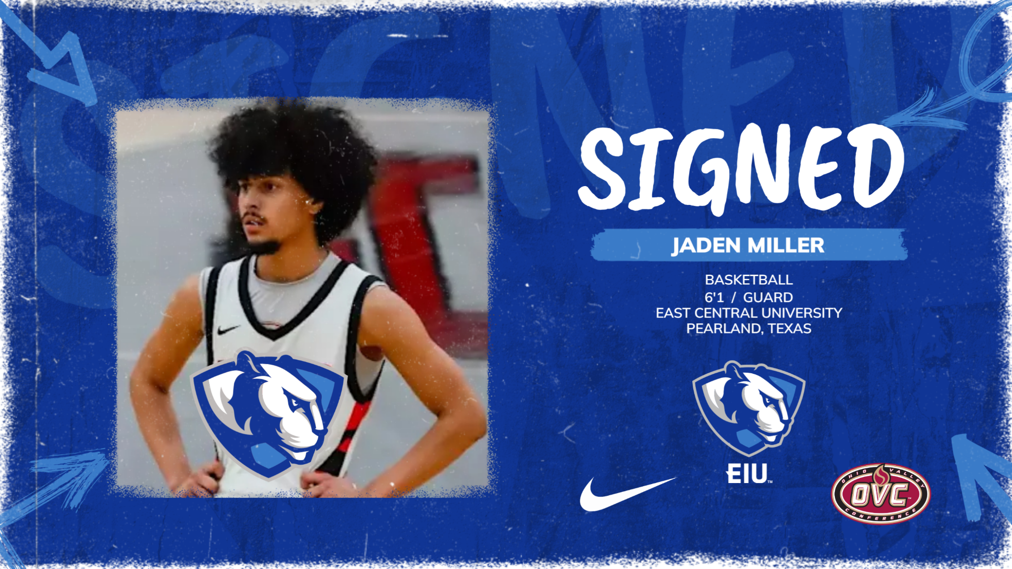 Guard Jaden Miller signs with EIU men's basketball