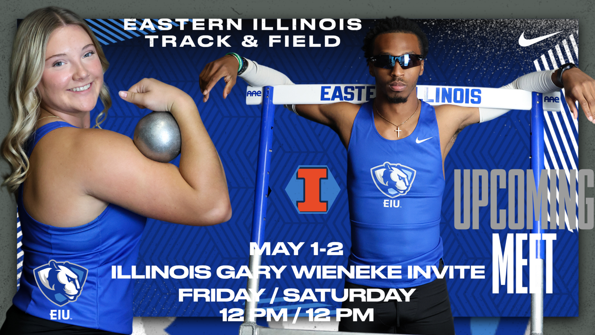 EIU track and field travels to the Illinois Gary Wieneke Invite this weekend